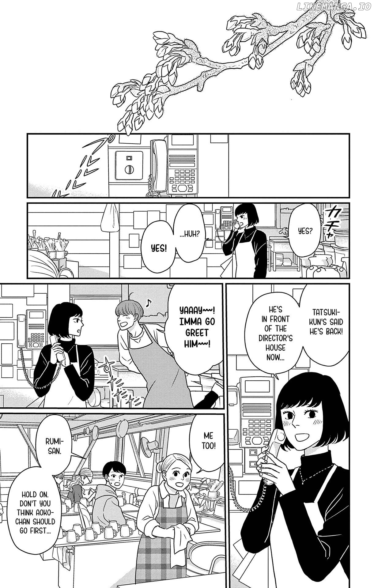 Ao No Hana Utsuwa No Mori Chapter 46 - page 14