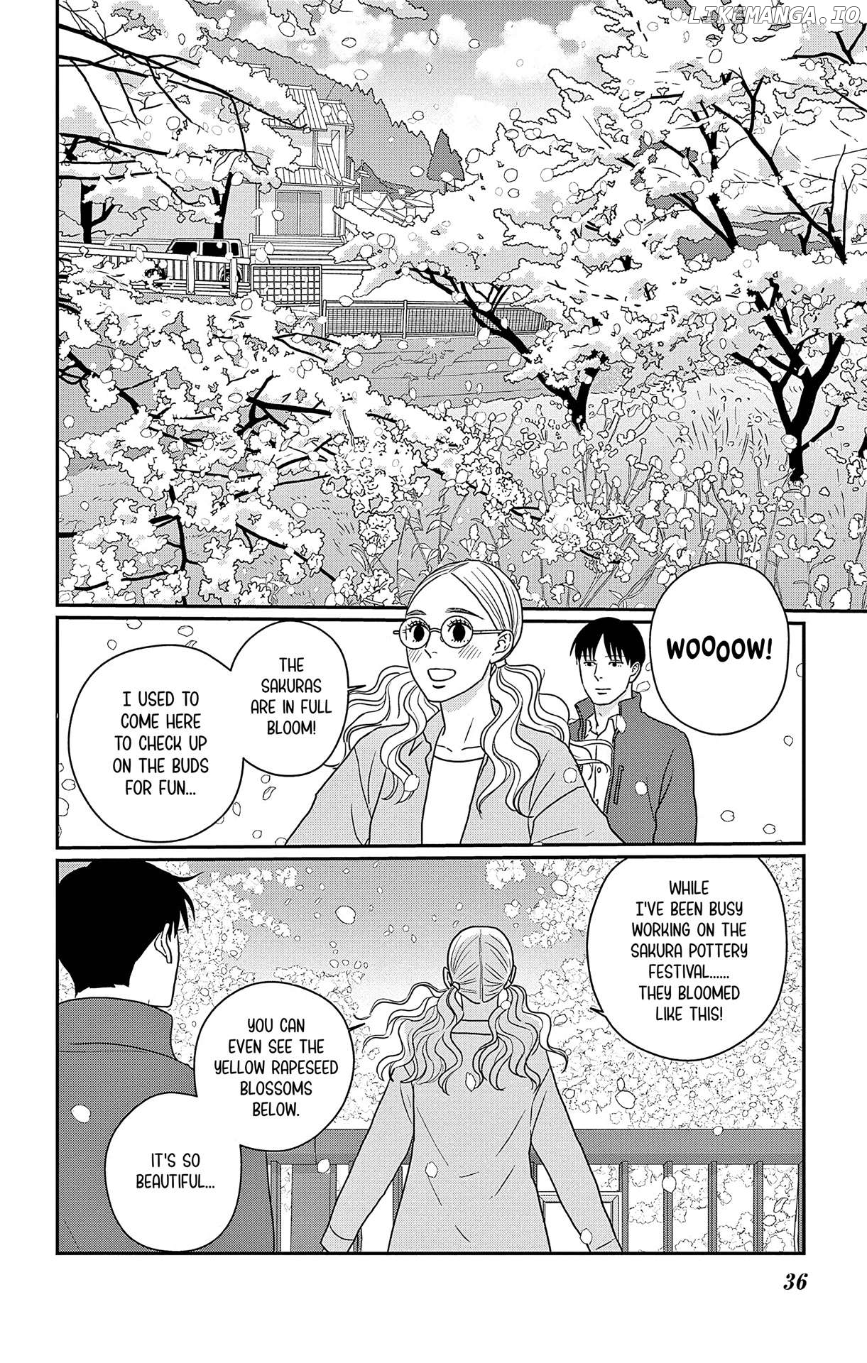 Ao No Hana Utsuwa No Mori Chapter 46 - page 37