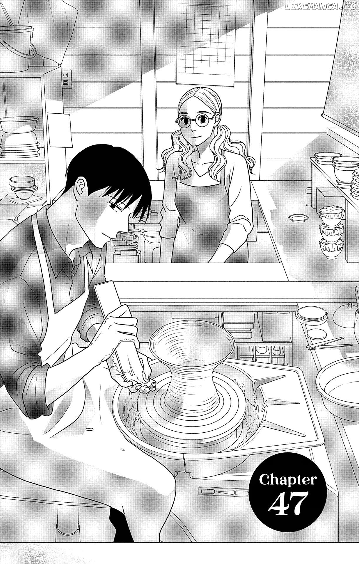 Ao No Hana Utsuwa No Mori Chapter 47 - page 1