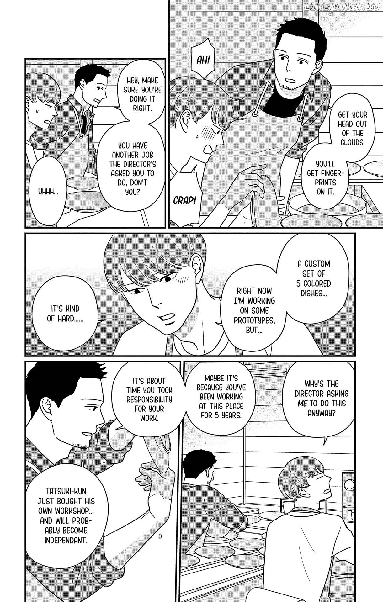 Ao No Hana Utsuwa No Mori Chapter 49 - page 4
