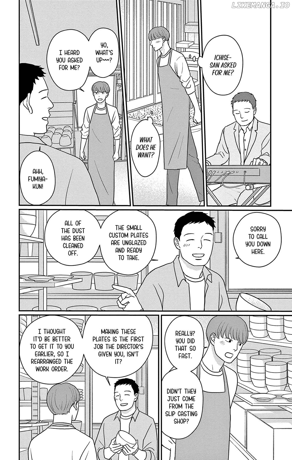 Ao No Hana Utsuwa No Mori Chapter 49 - page 6