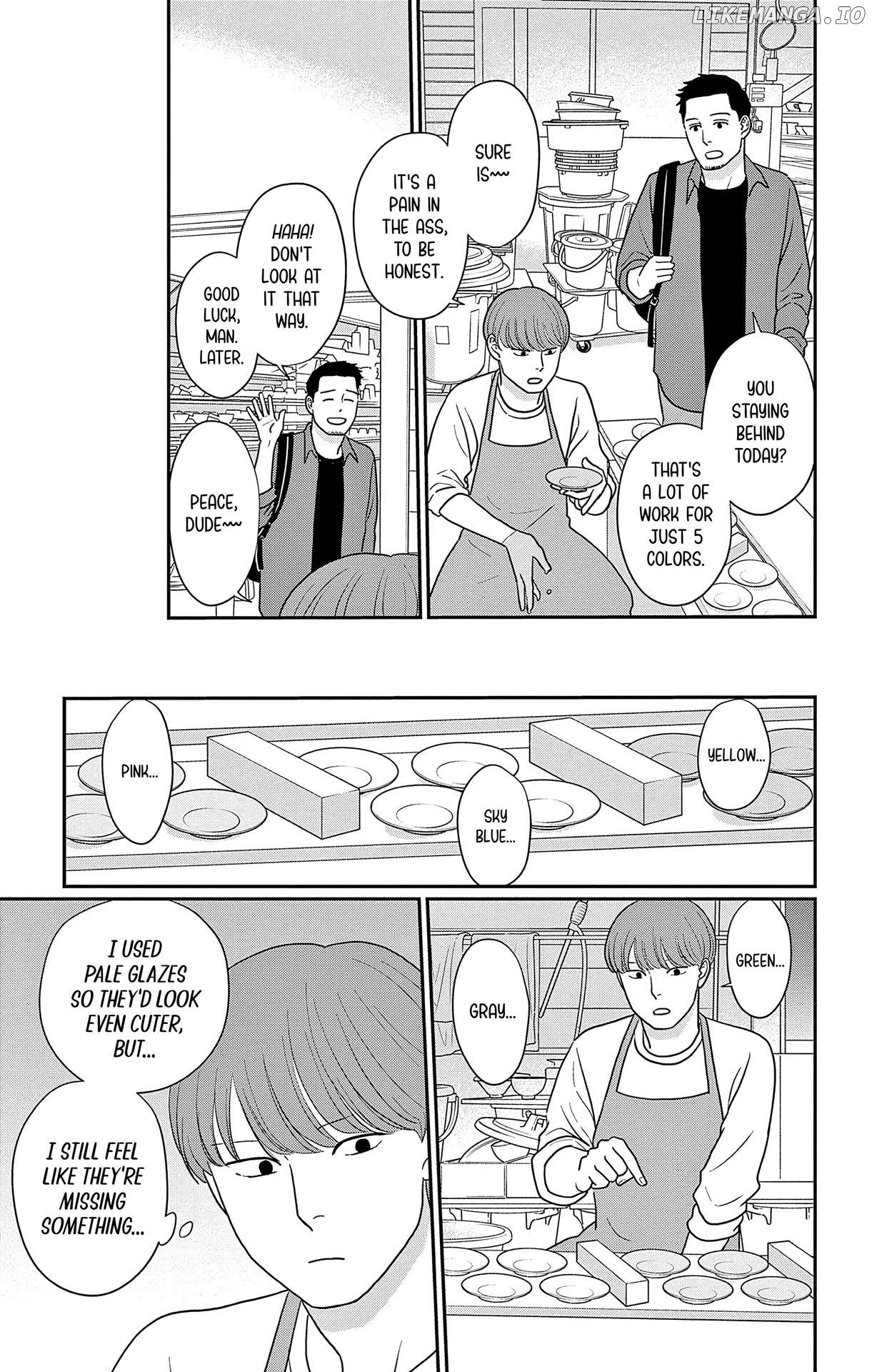 Ao No Hana Utsuwa No Mori Chapter 49 - page 9