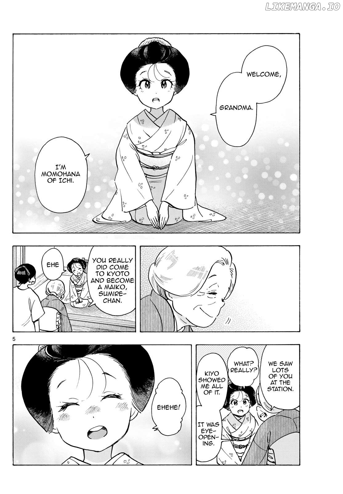 Kiyo in Kyoto: From the Maiko House Chapter 303 - page 5