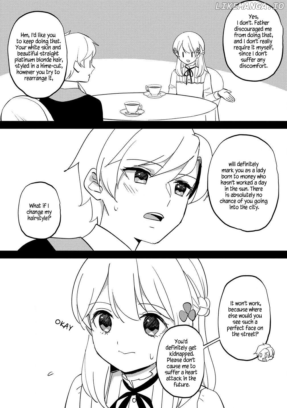 Since I Have Been Reincarnated as the Daughter of a Duke, I, the "Girl Inside," Will Enjoy Being a Girl as Much as I Can! Chapter 23.2 - page 4
