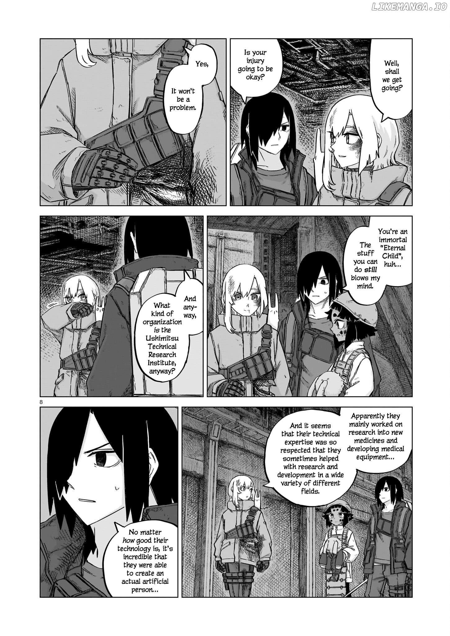 Usuzumi no Hate Chapter 23 - page 8
