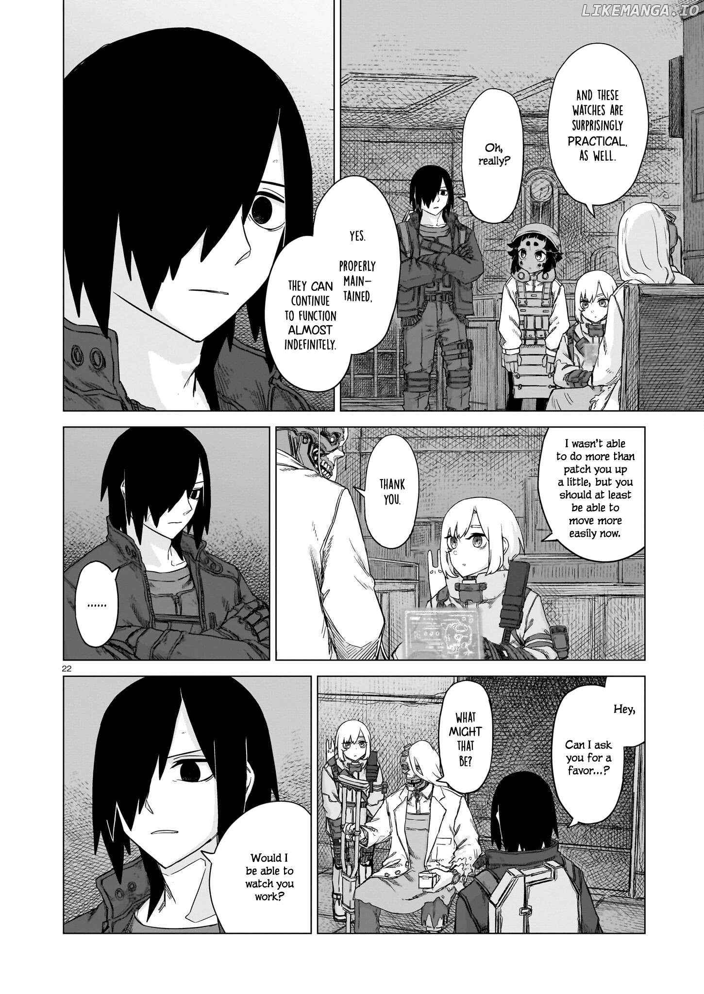Usuzumi no Hate Chapter 25 - page 22