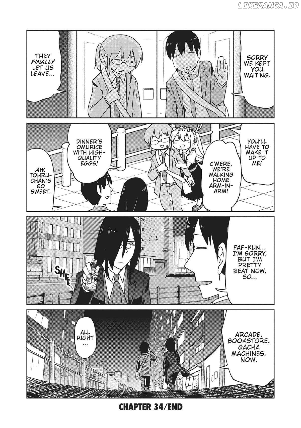 Kobayashi-san Chi no Maid Dragon: Okomorigurashi no Fafnir Chapter 34 - page 12