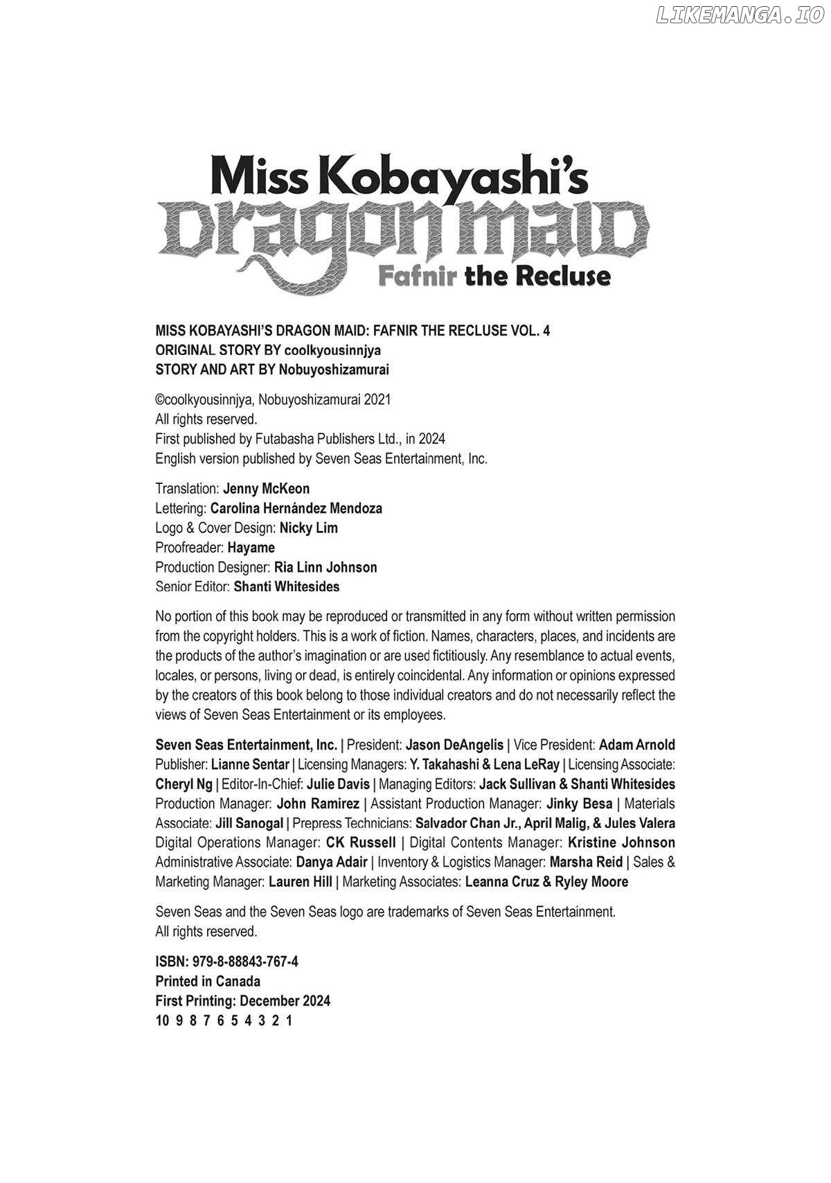 Kobayashi-san Chi no Maid Dragon: Okomorigurashi no Fafnir Chapter 40 - page 20