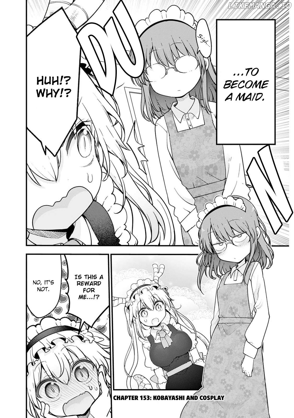 Kobayashi-San Chi No Maid Dragon Chapter 153 - page 2