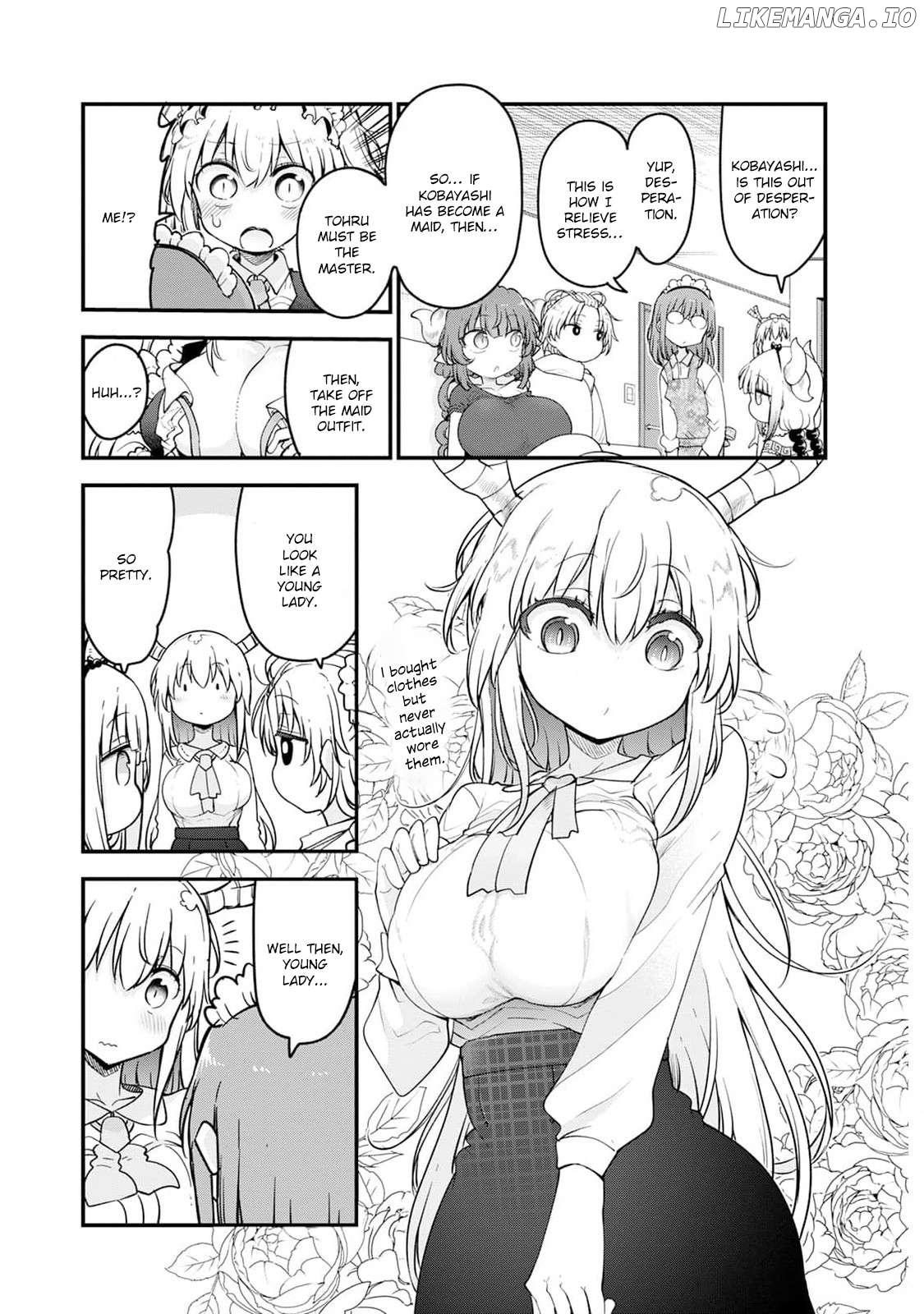Kobayashi-San Chi No Maid Dragon Chapter 153 - page 4