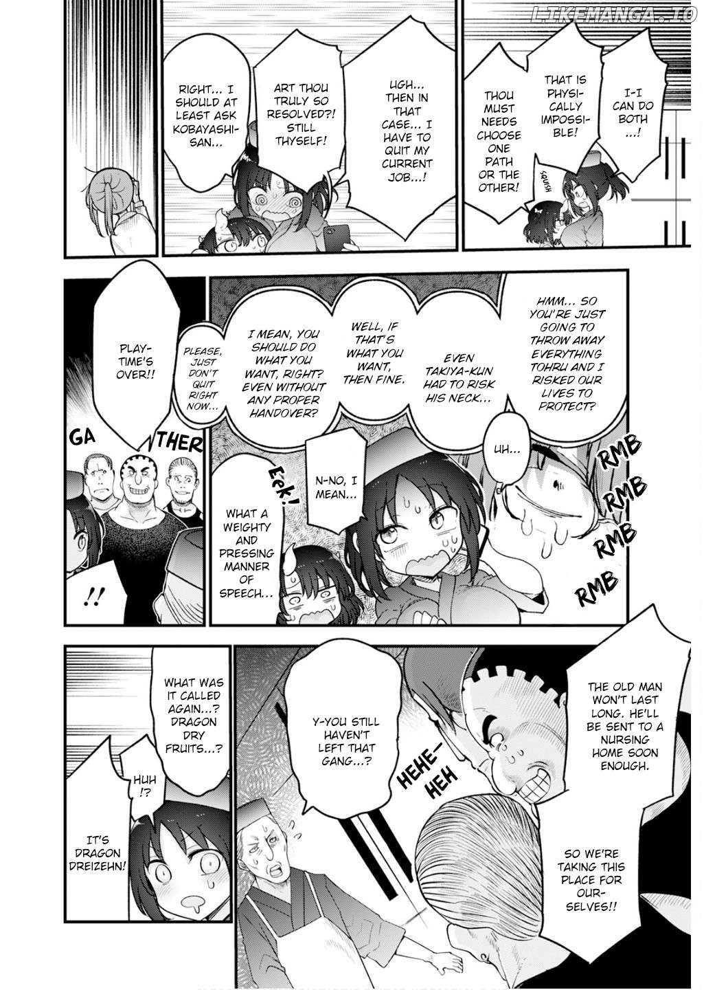 Kobayashi-San Chi No Maid Dragon Chapter 154 - page 12