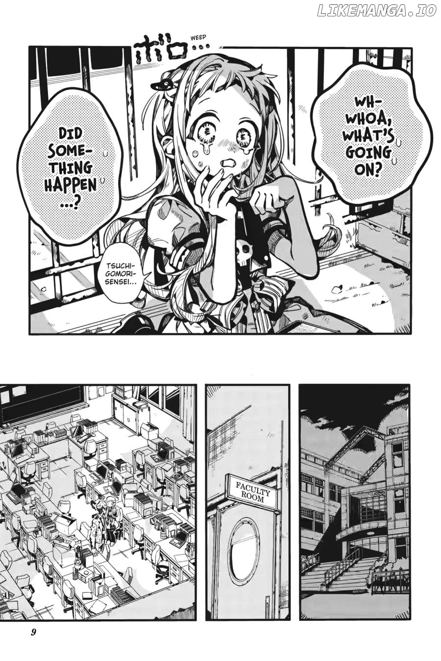 Jibaku Shounen Hanako-Kun Chapter 122 - page 9