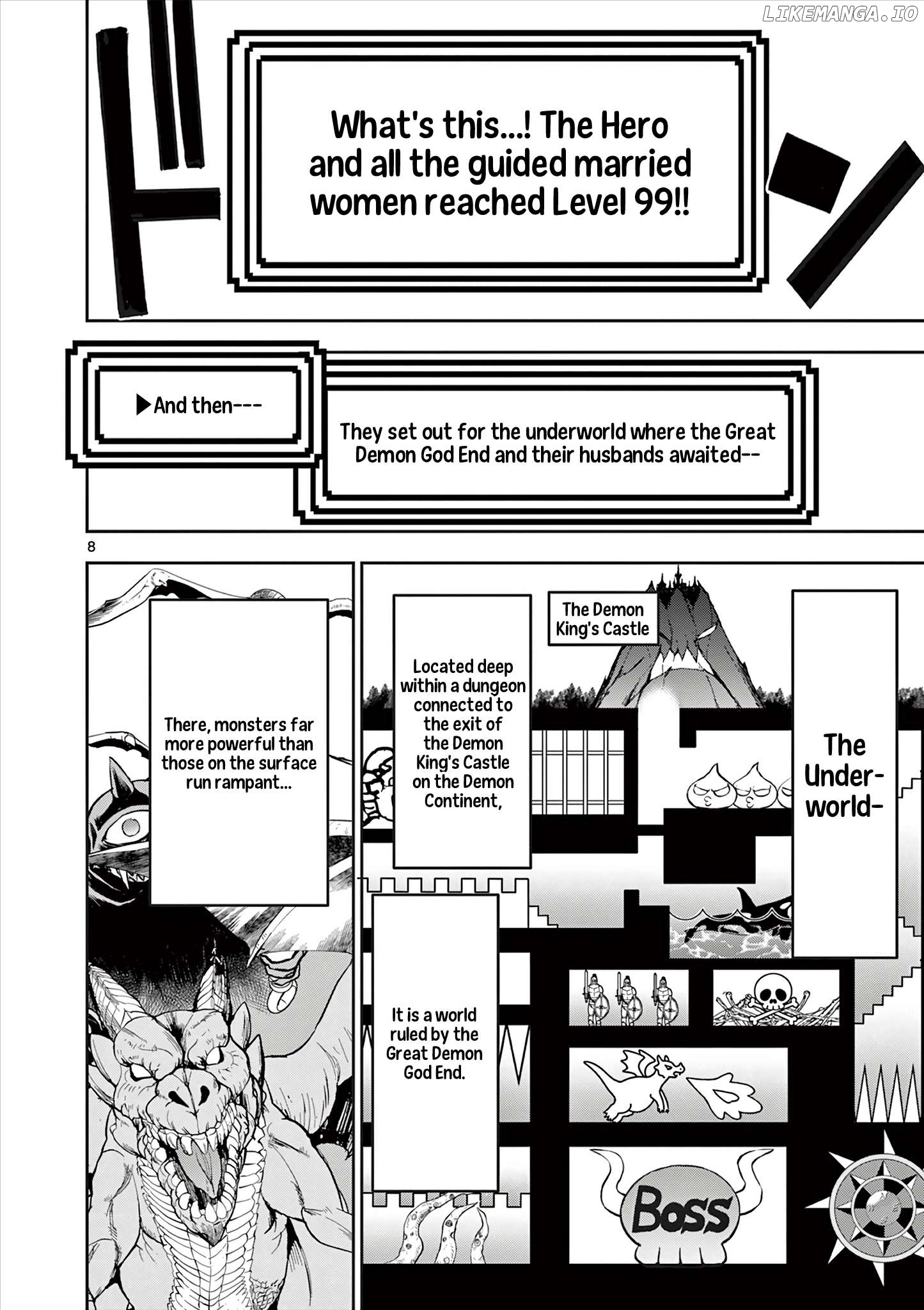 Isekai Furin ll ~Michibika Reshi Hitodzuma Tachi to Bukiyo Tensei Yuusha~ Chapter 71 - page 8