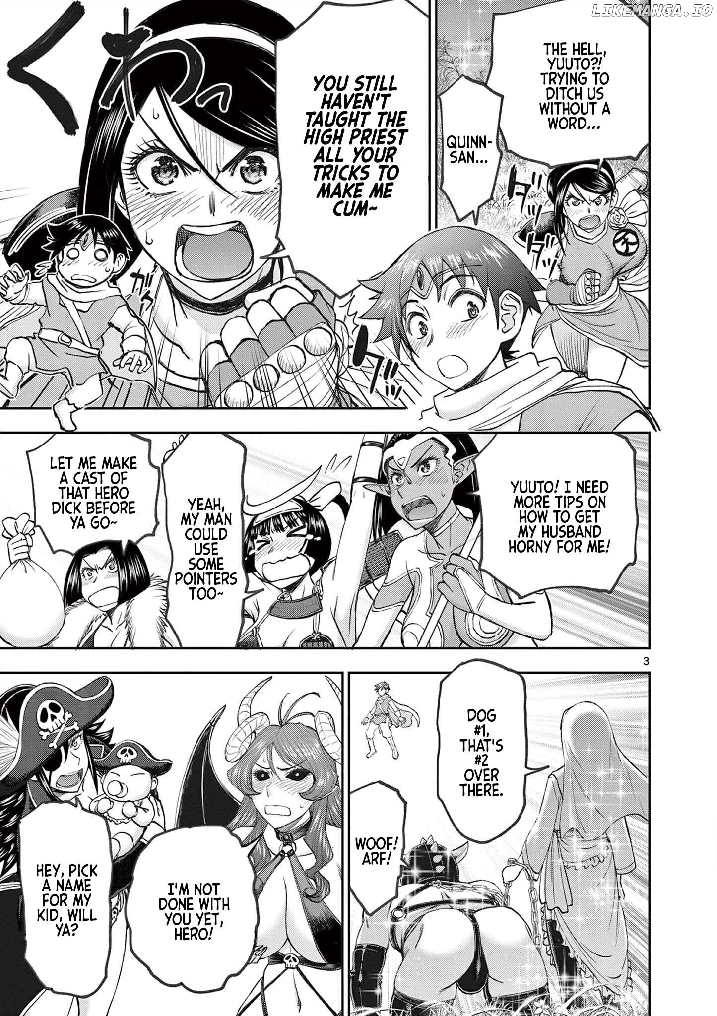 Isekai Furin ll ~Michibika Reshi Hitodzuma Tachi to Bukiyo Tensei Yuusha~ Chapter 72 - page 3