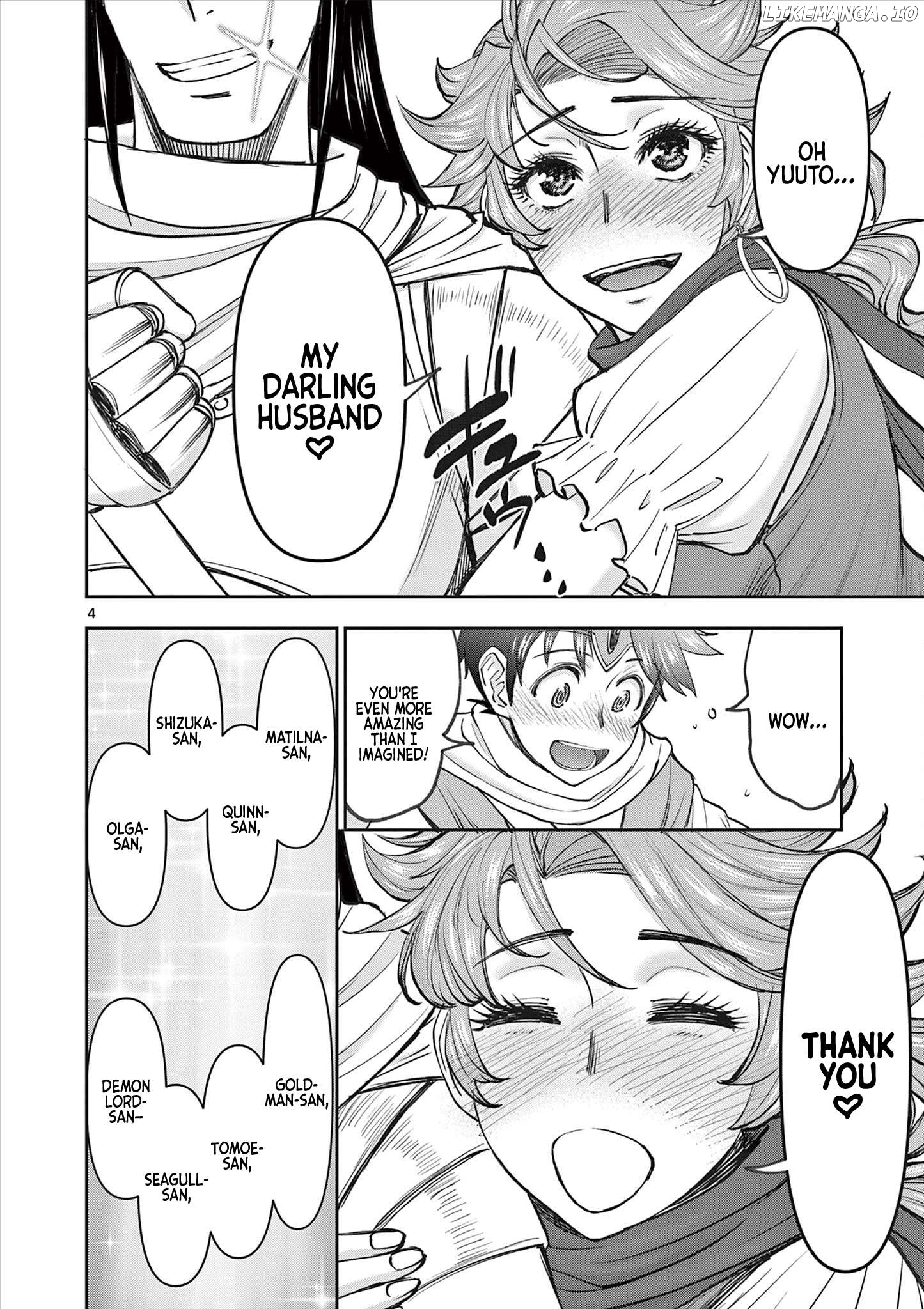 Isekai Furin ll ~Michibika Reshi Hitodzuma Tachi to Bukiyo Tensei Yuusha~ Chapter 72 - page 4