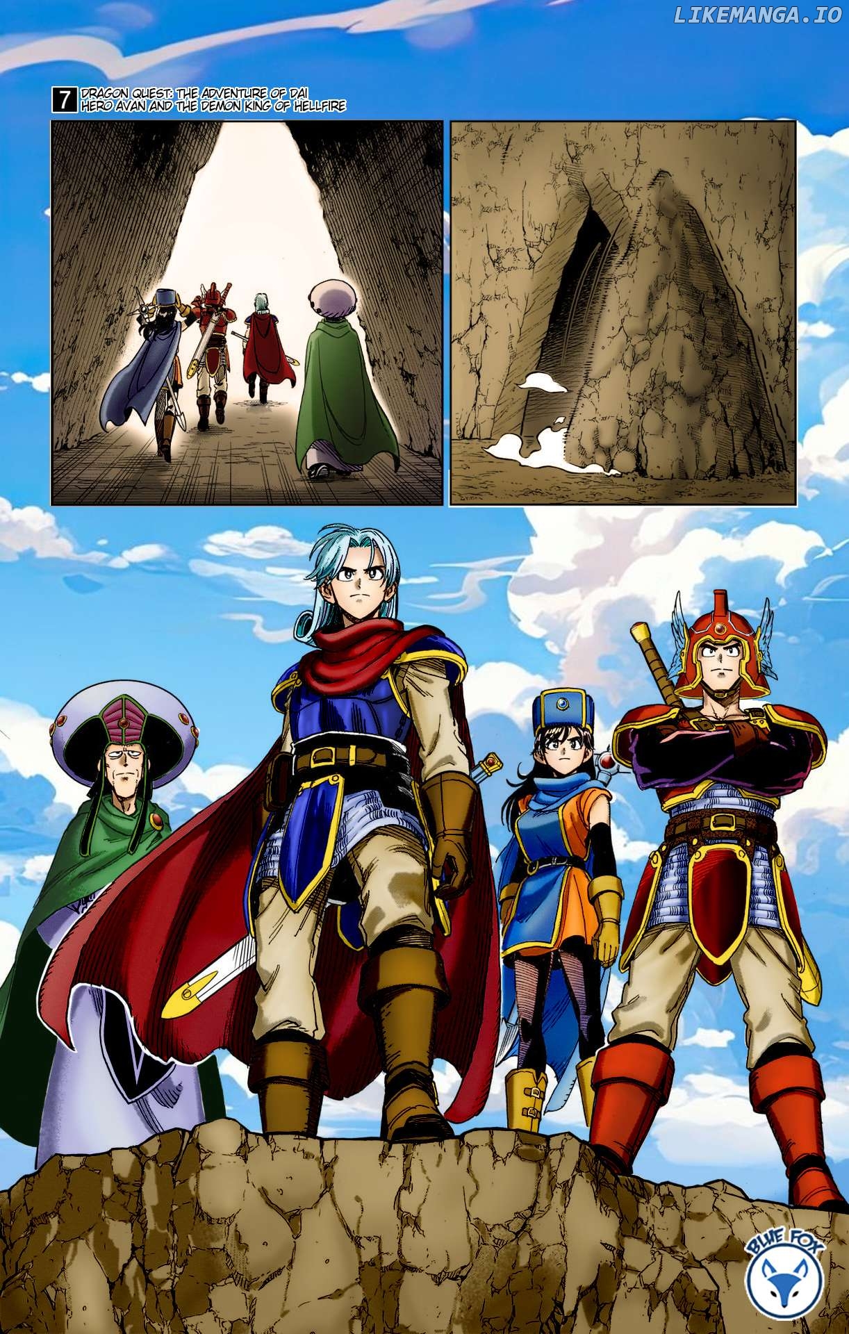 Dragon Quest The Great Adventure Of Dai – Avan The Brave And The Demon King Of Hellfire Chapter 28 - page 33