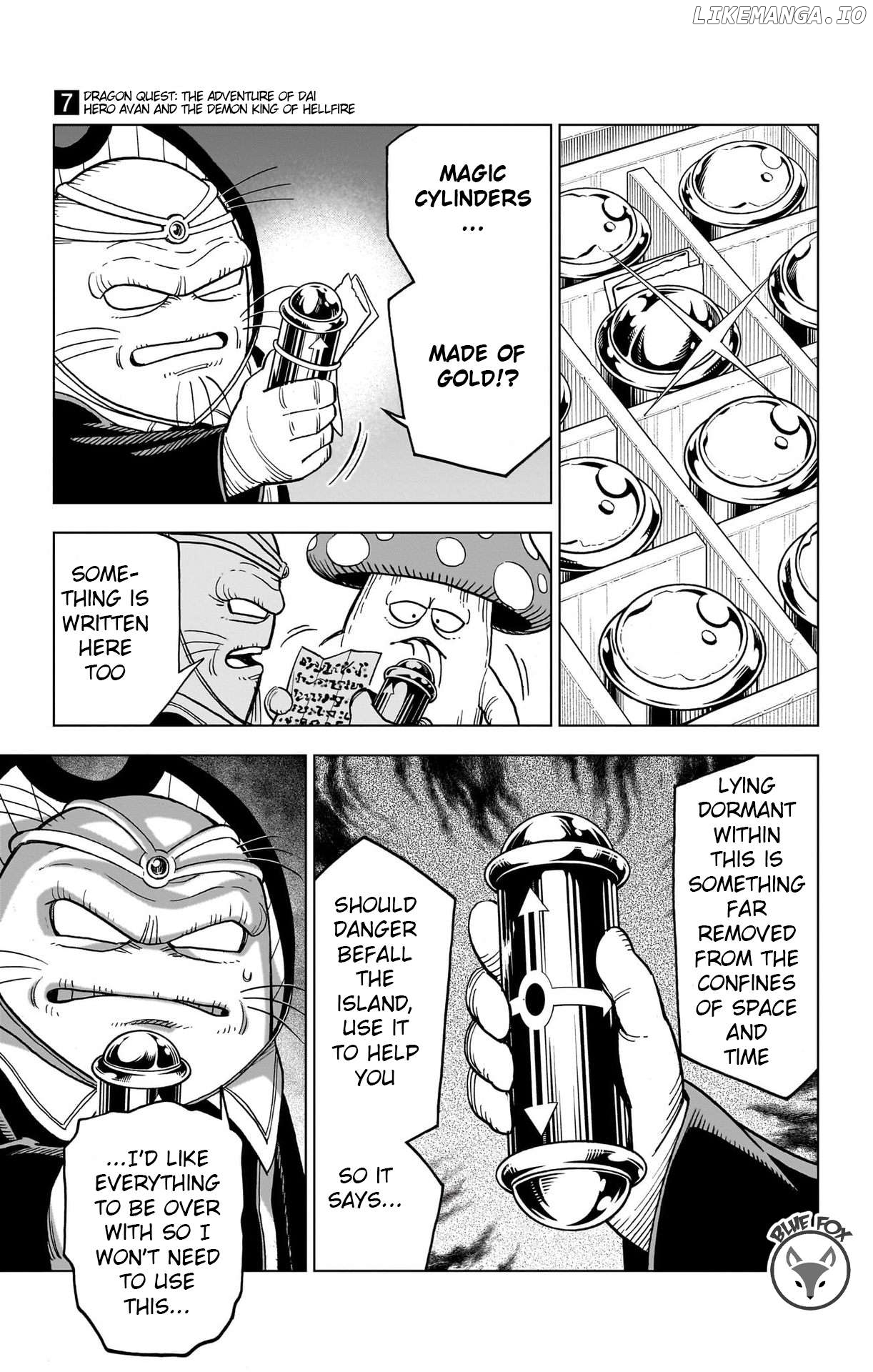 Dragon Quest The Great Adventure Of Dai – Avan The Brave And The Demon King Of Hellfire Chapter 28 - page 37