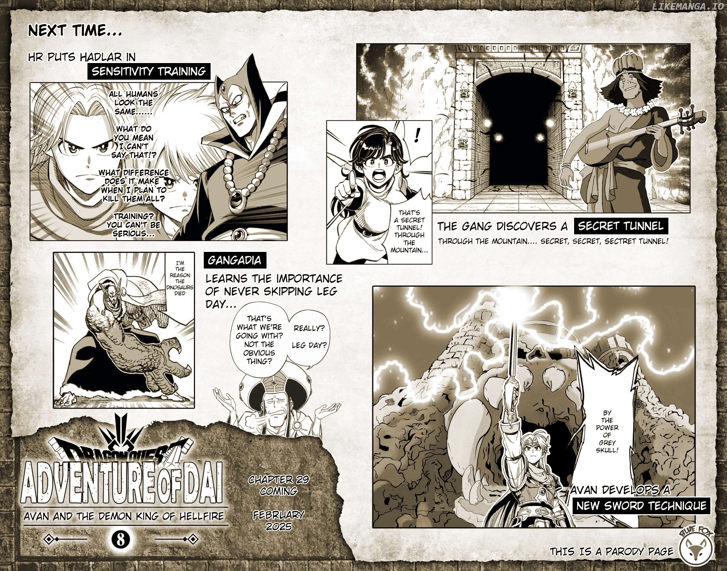 Dragon Quest The Great Adventure Of Dai – Avan The Brave And The Demon King Of Hellfire Chapter 28 - page 48