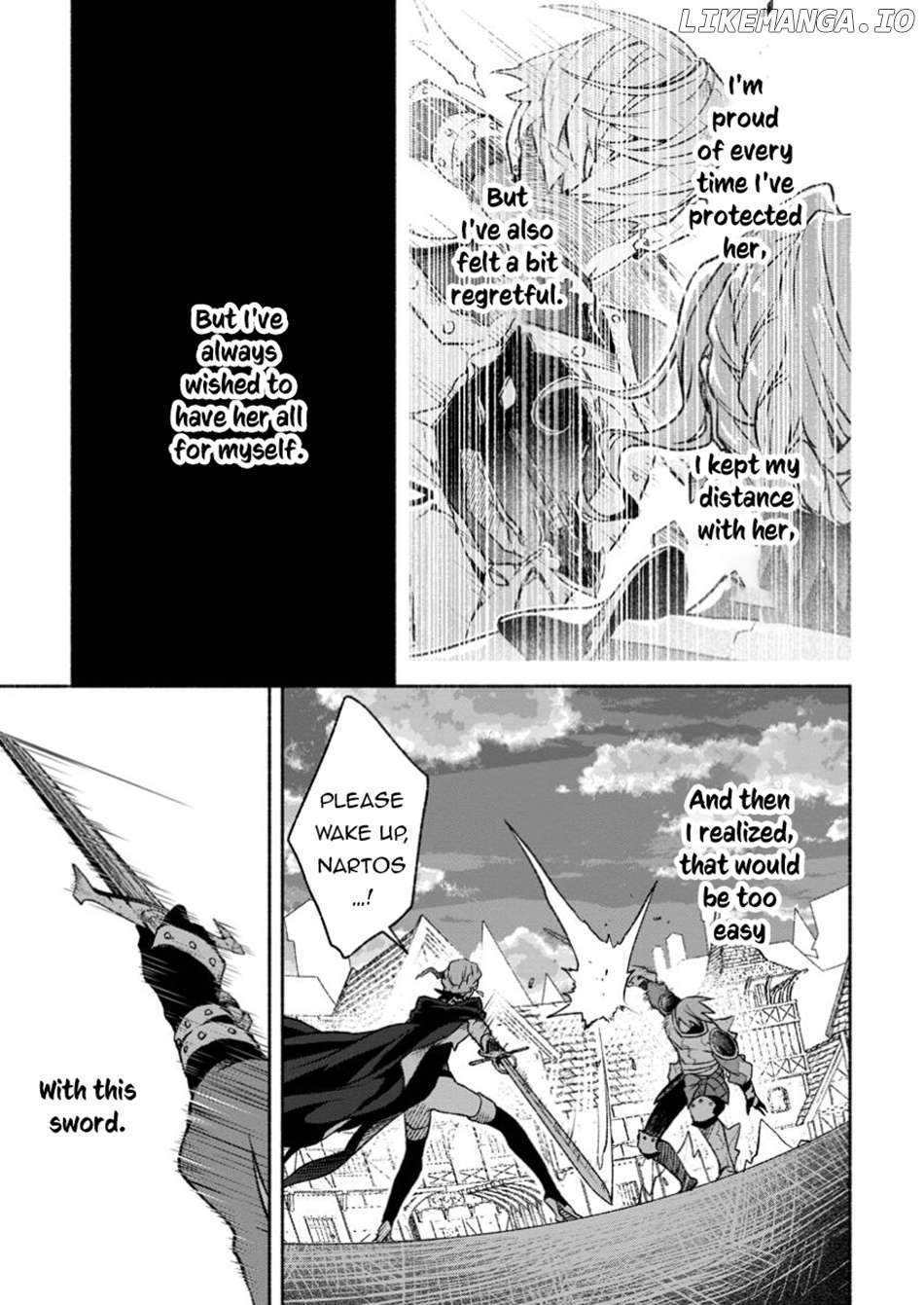Sono Monban, Saikyou Nitsuki Tsuihou Sareta Bougyo Ryoku 9999 No Senshi, Outo No Monban Toshite Musou Suru Chapter 33.1 - page 4