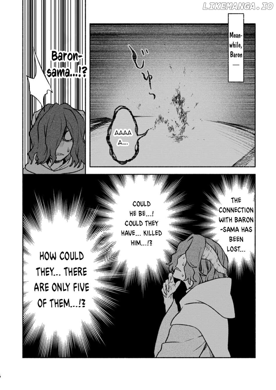 Sono Monban, Saikyou Nitsuki Tsuihou Sareta Bougyo Ryoku 9999 No Senshi, Outo No Monban Toshite Musou Suru Chapter 33.2 - page 4