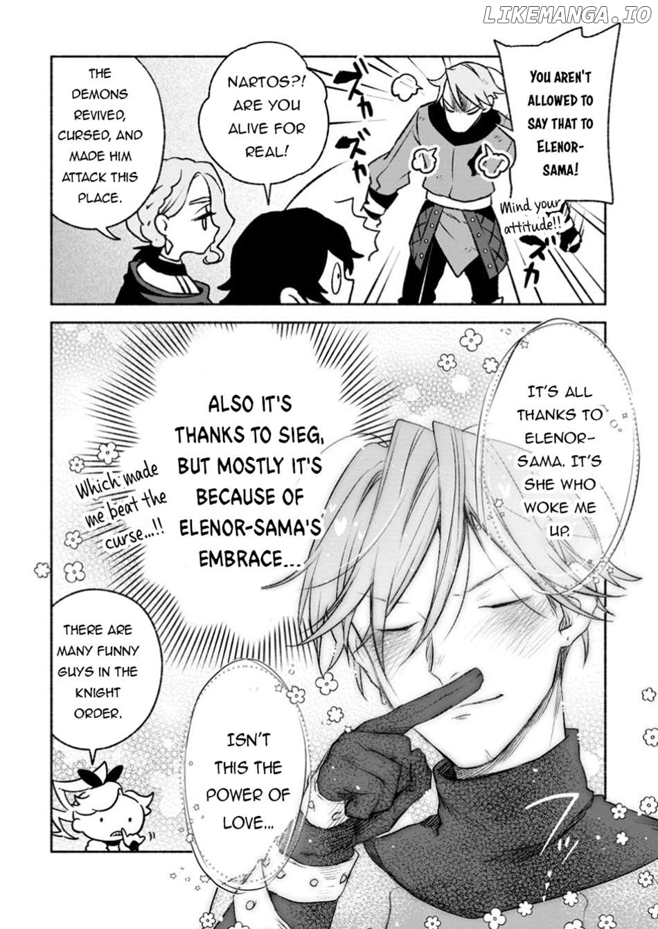 Sono Monban, Saikyou Nitsuki Tsuihou Sareta Bougyo Ryoku 9999 No Senshi, Outo No Monban Toshite Musou Suru Chapter 33.2 - page 9