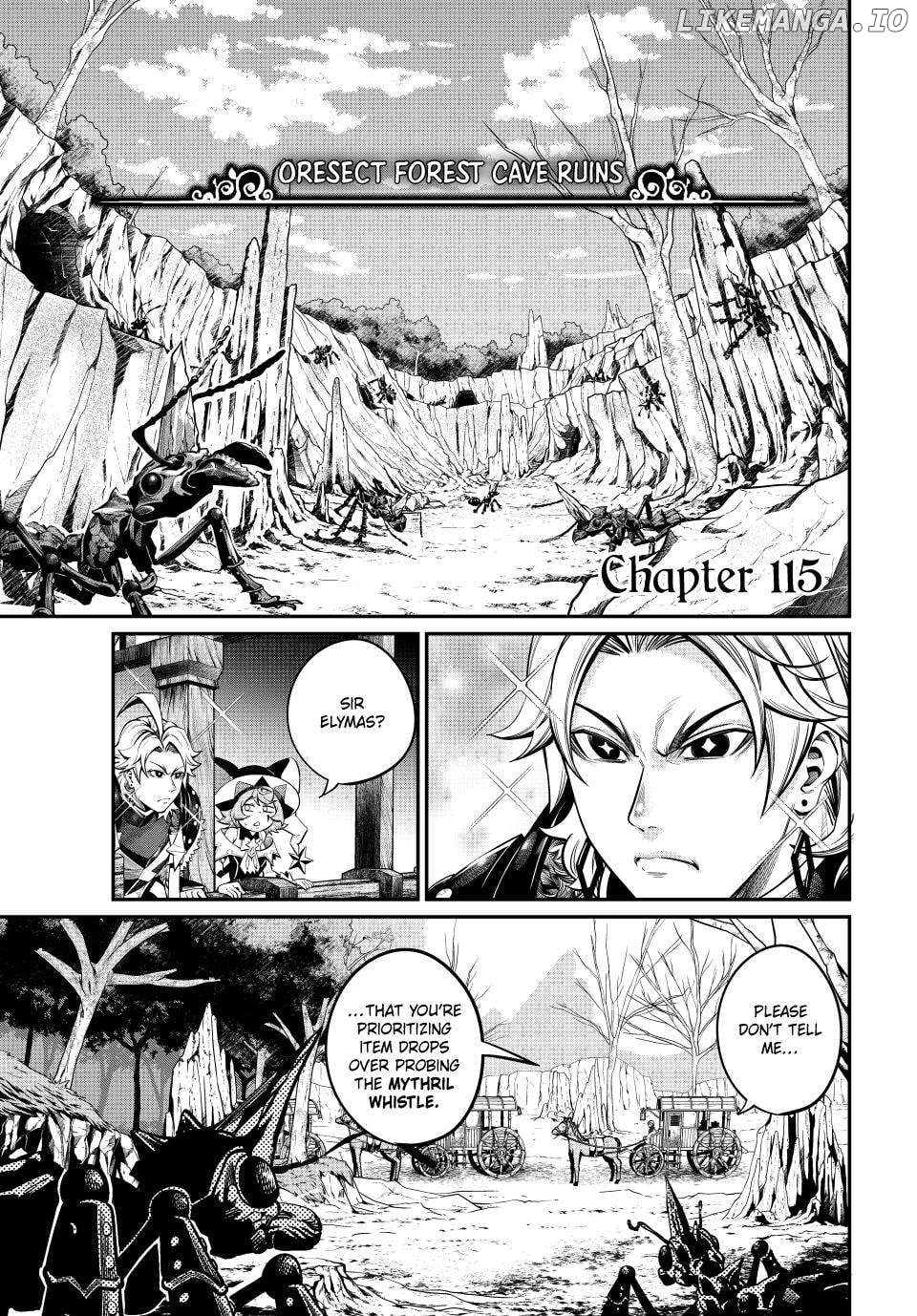 The Exiled Reincarnated Heavy Knight Is Unrivaled In Game Knowledge Chapter 115 - page 1