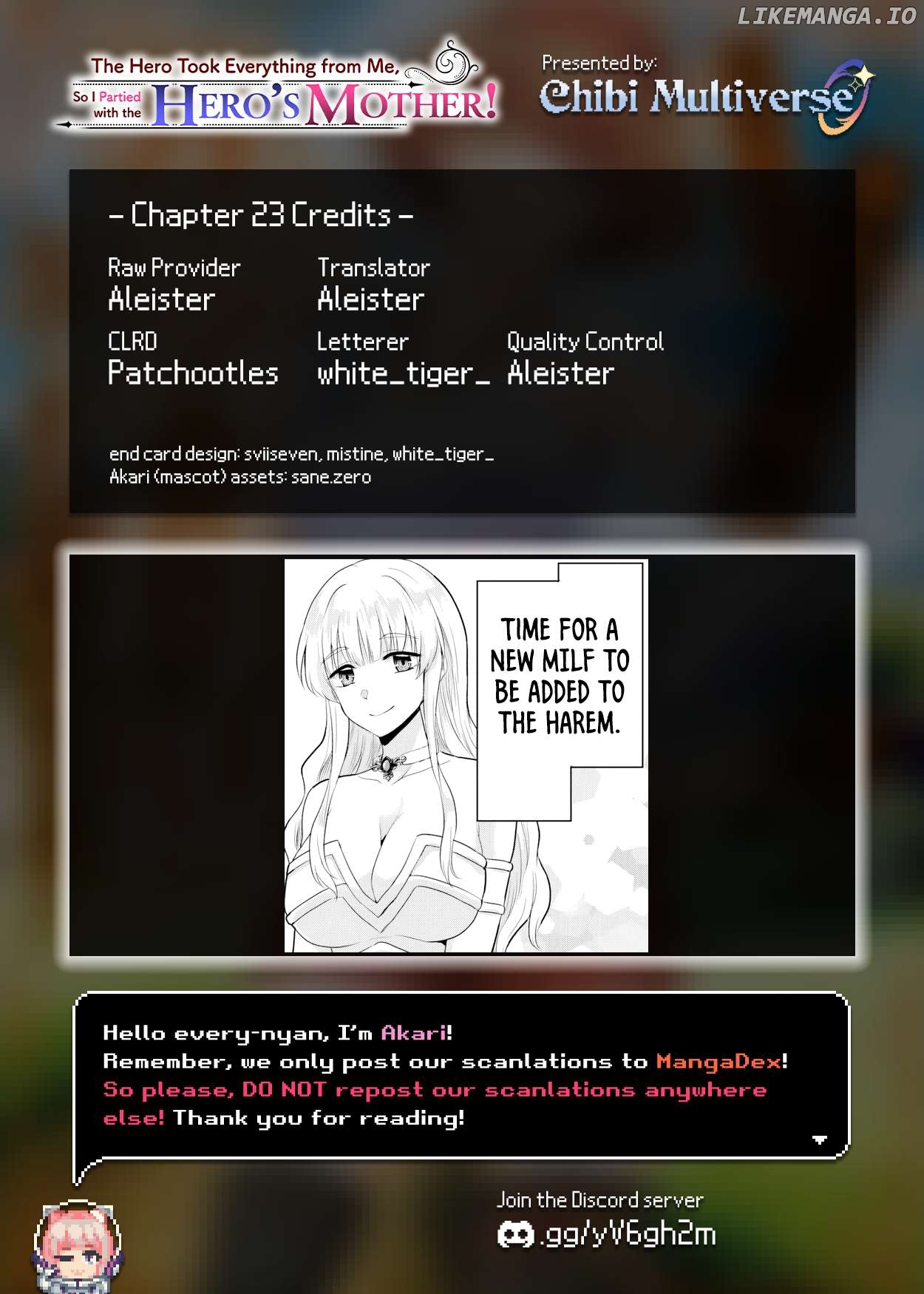 The Hero Took Everything from Me, So I Partied with the Hero’s Mother! Chapter 23 - page 29