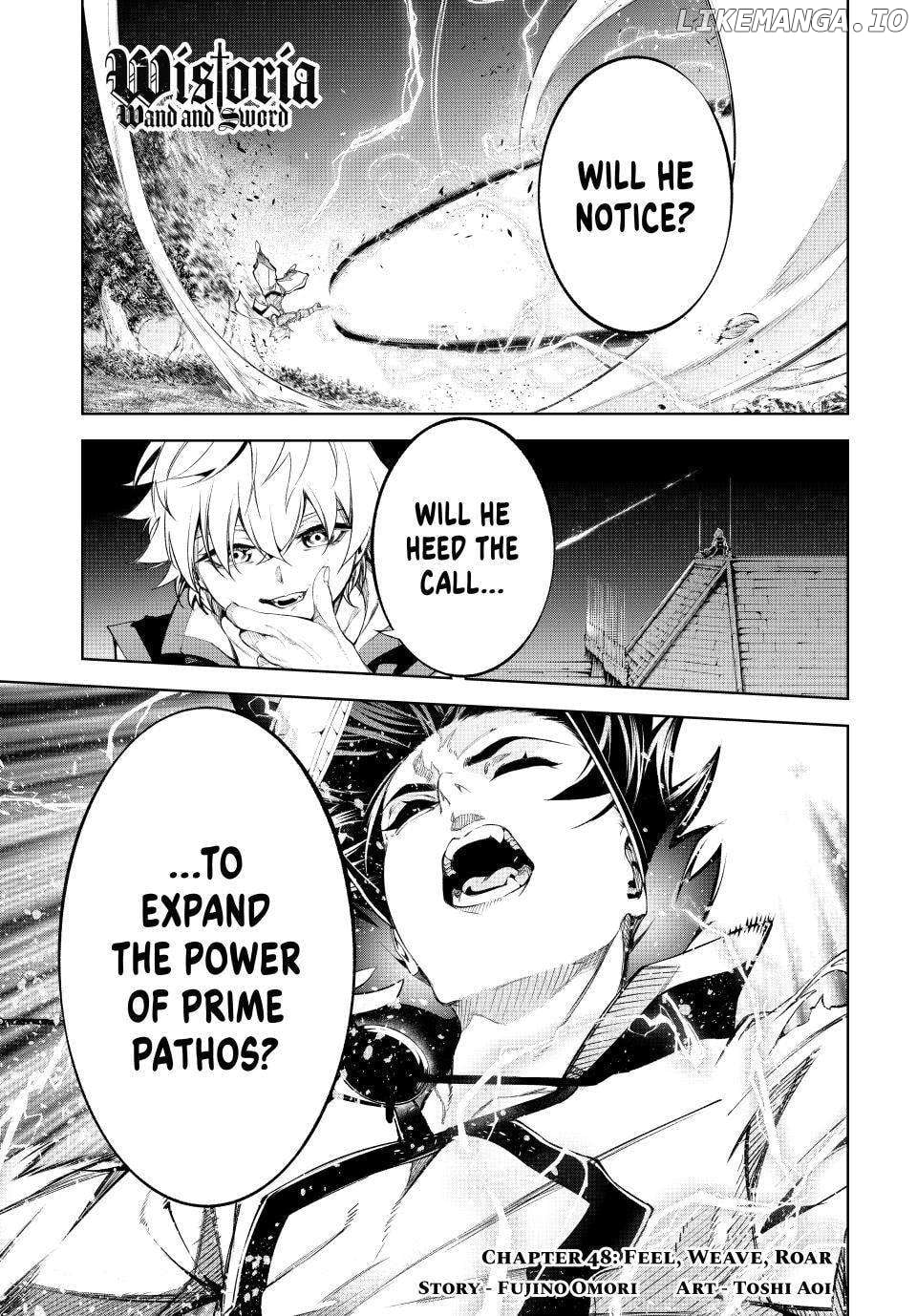 Wistoria: Wand and Sword Chapter 48 - page 1
