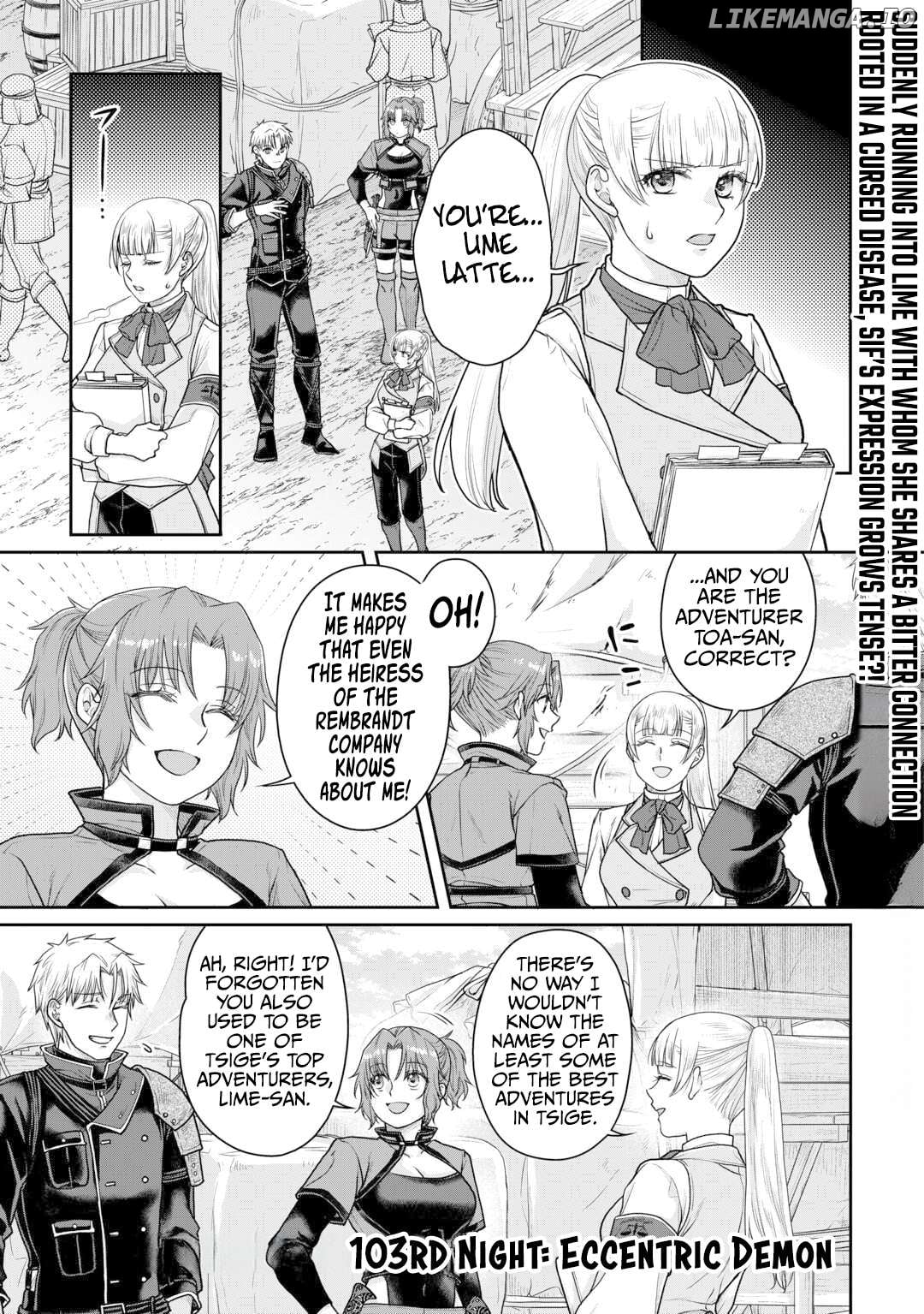 Tsuki ga Michibiku Isekai Douchuu Chapter 103 - page 2