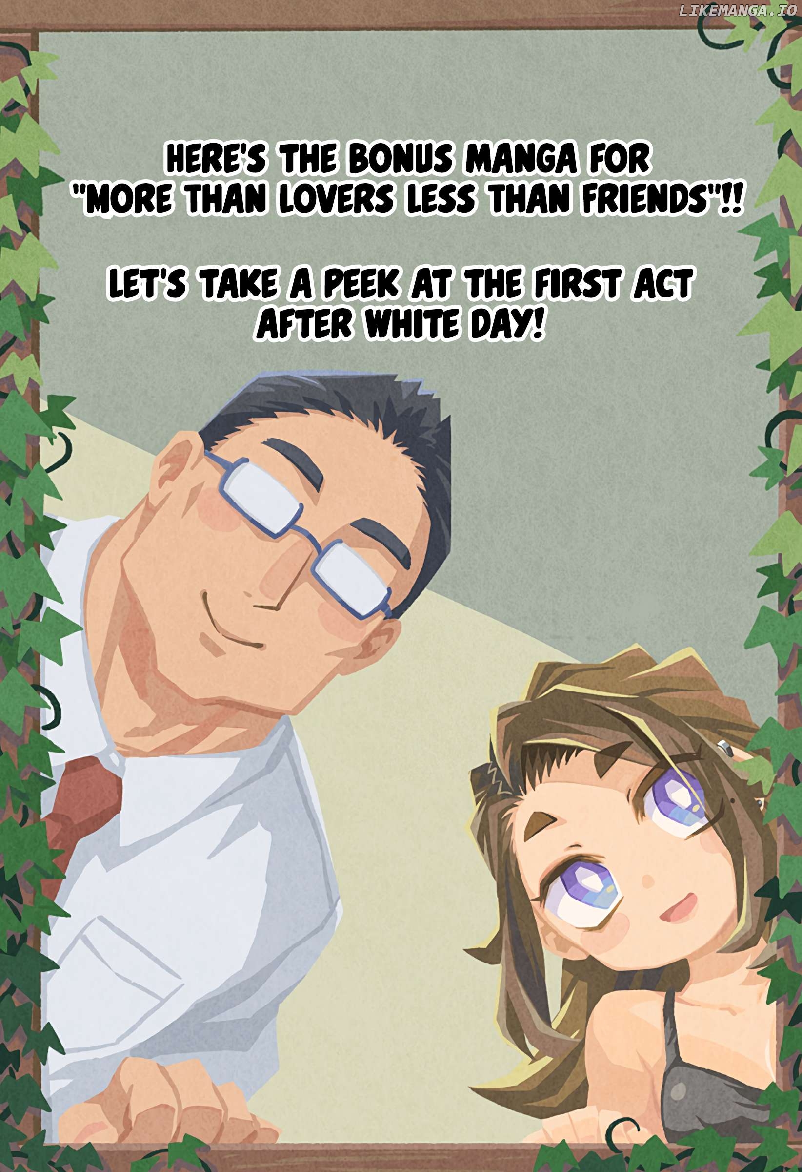 More Than Lovers, Less Than Friends Chapter 47.5 - page 1