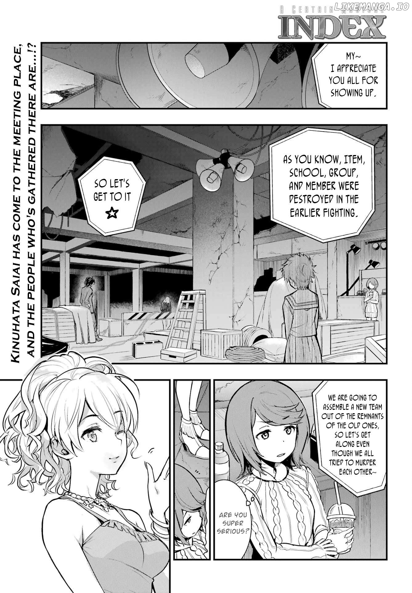 To Aru Majutsu no Kinsho Mokuroku Chapter 200 - page 1
