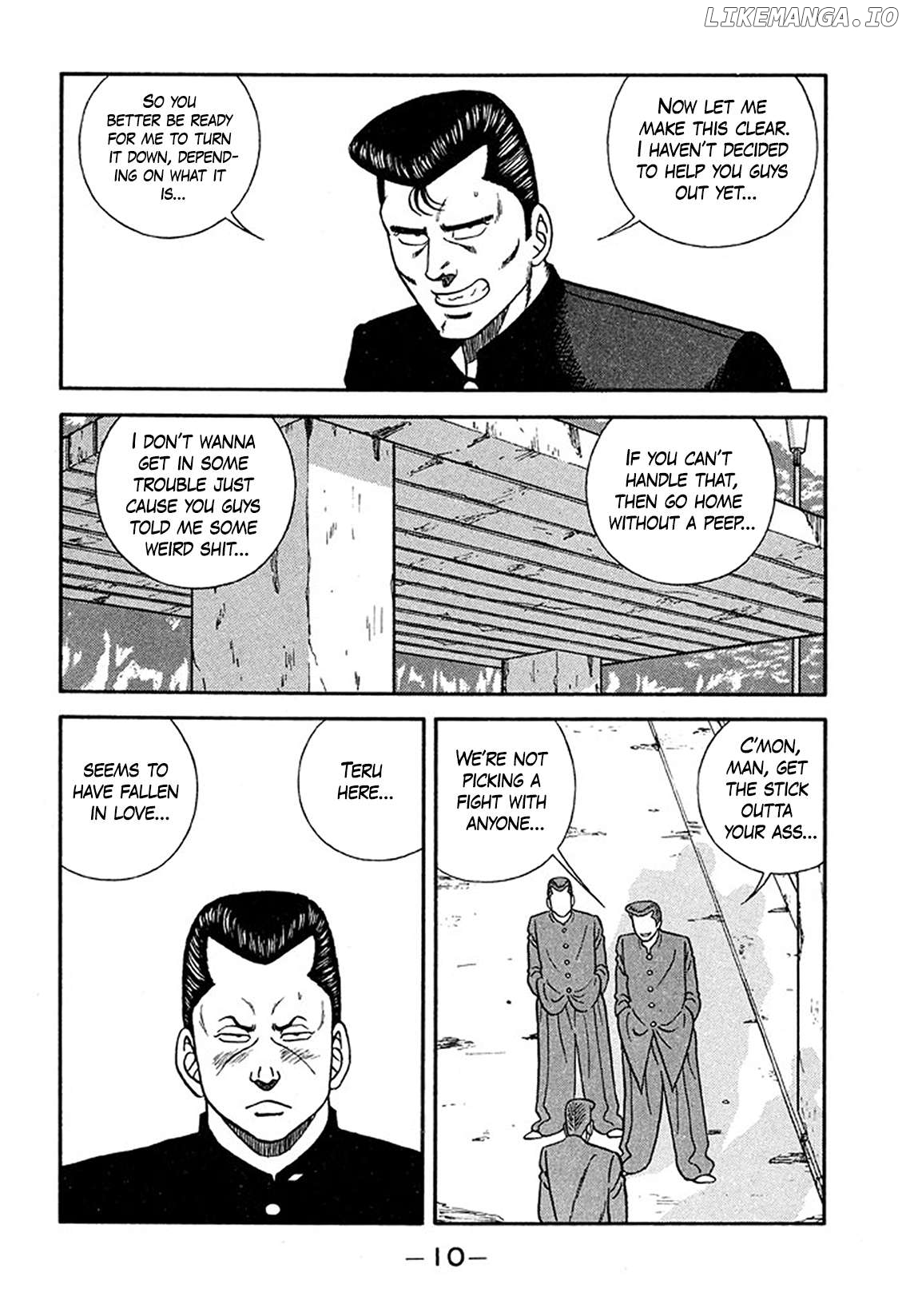 Be-Bop-Highschool Chapter 206 - page 10