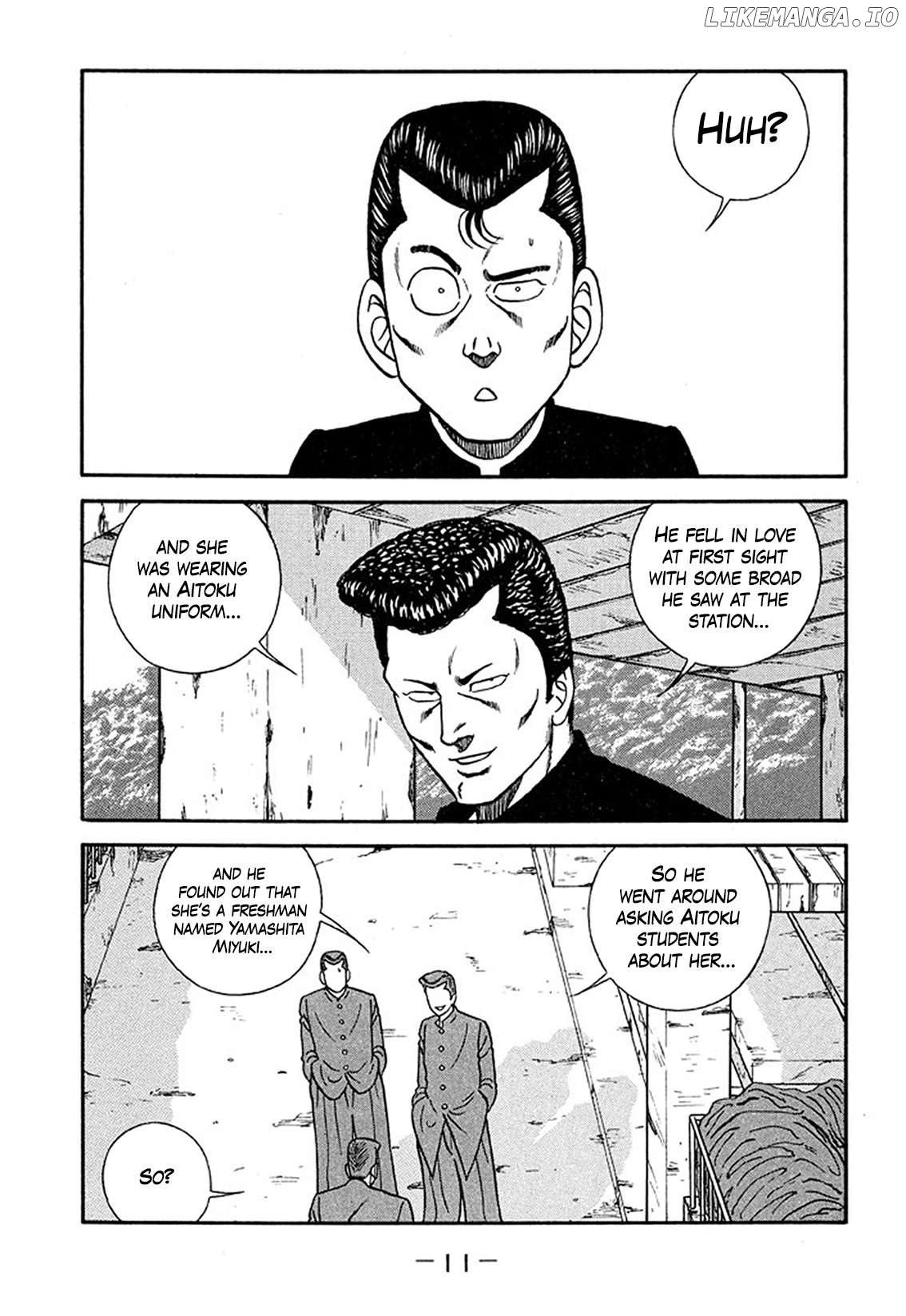 Be-Bop-Highschool Chapter 206 - page 11