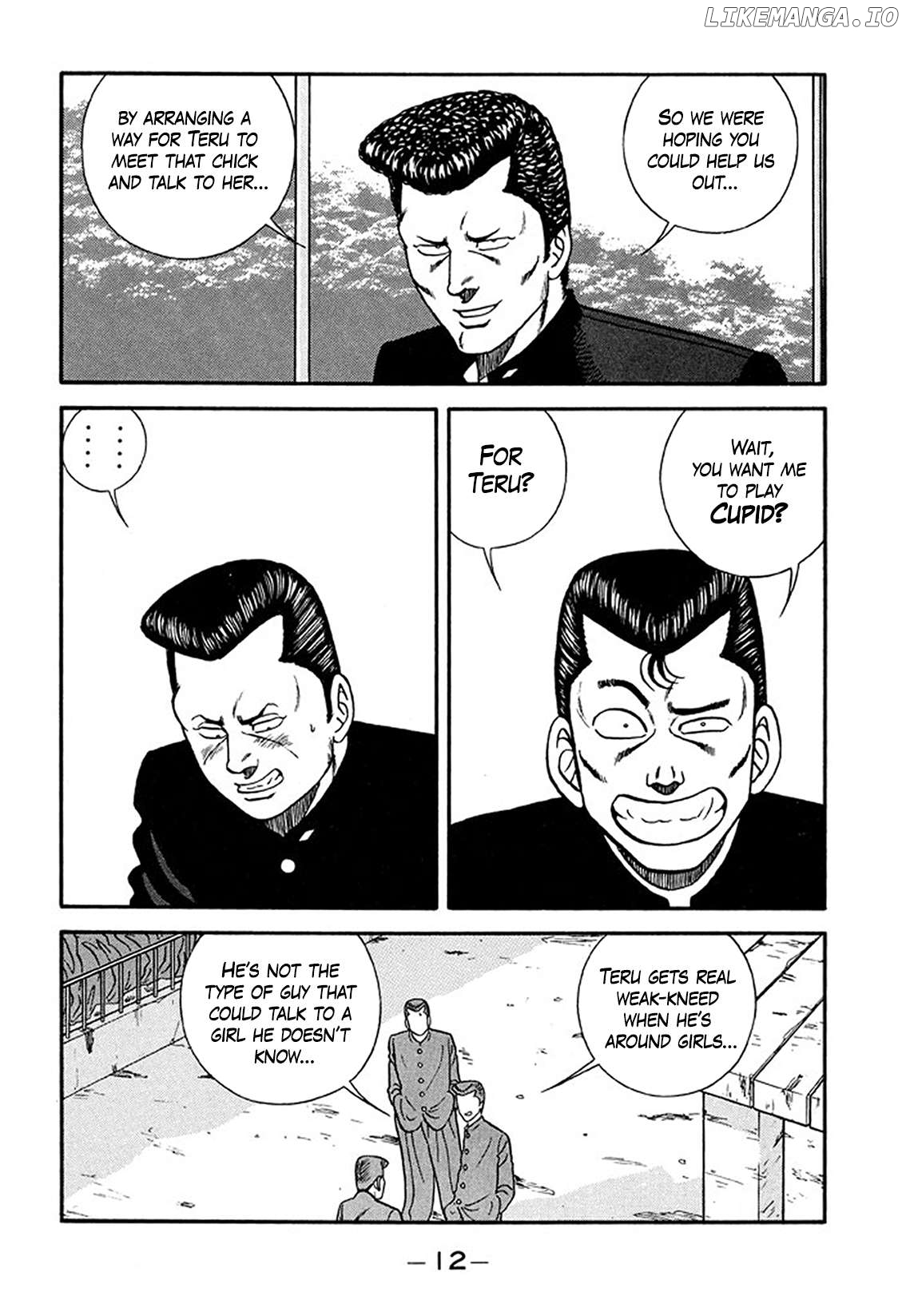 Be-Bop-Highschool Chapter 206 - page 12