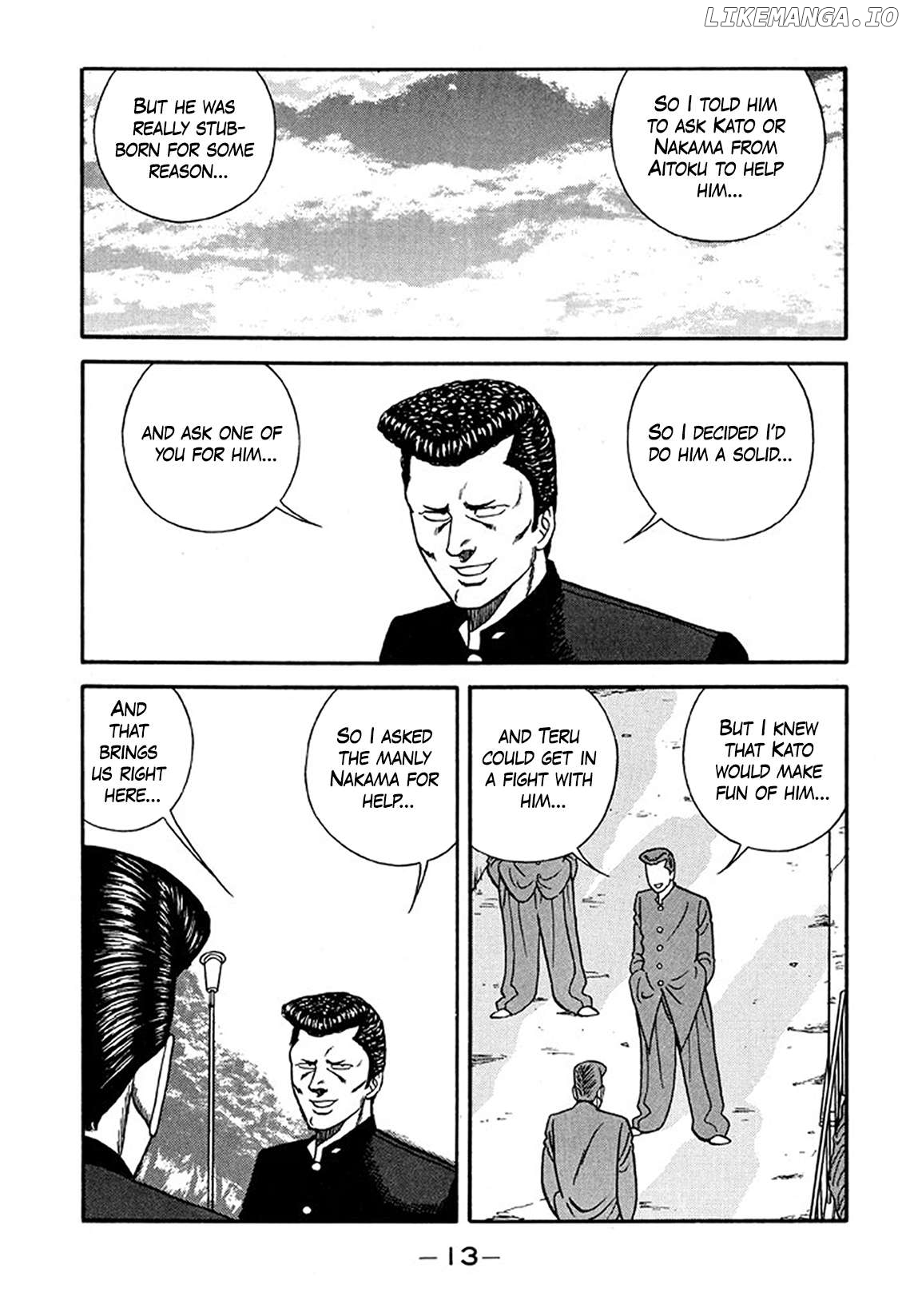 Be-Bop-Highschool Chapter 206 - page 13