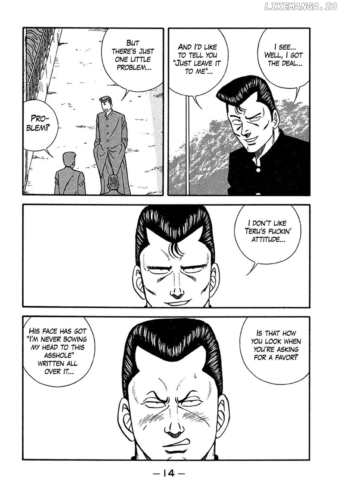 Be-Bop-Highschool Chapter 206 - page 14