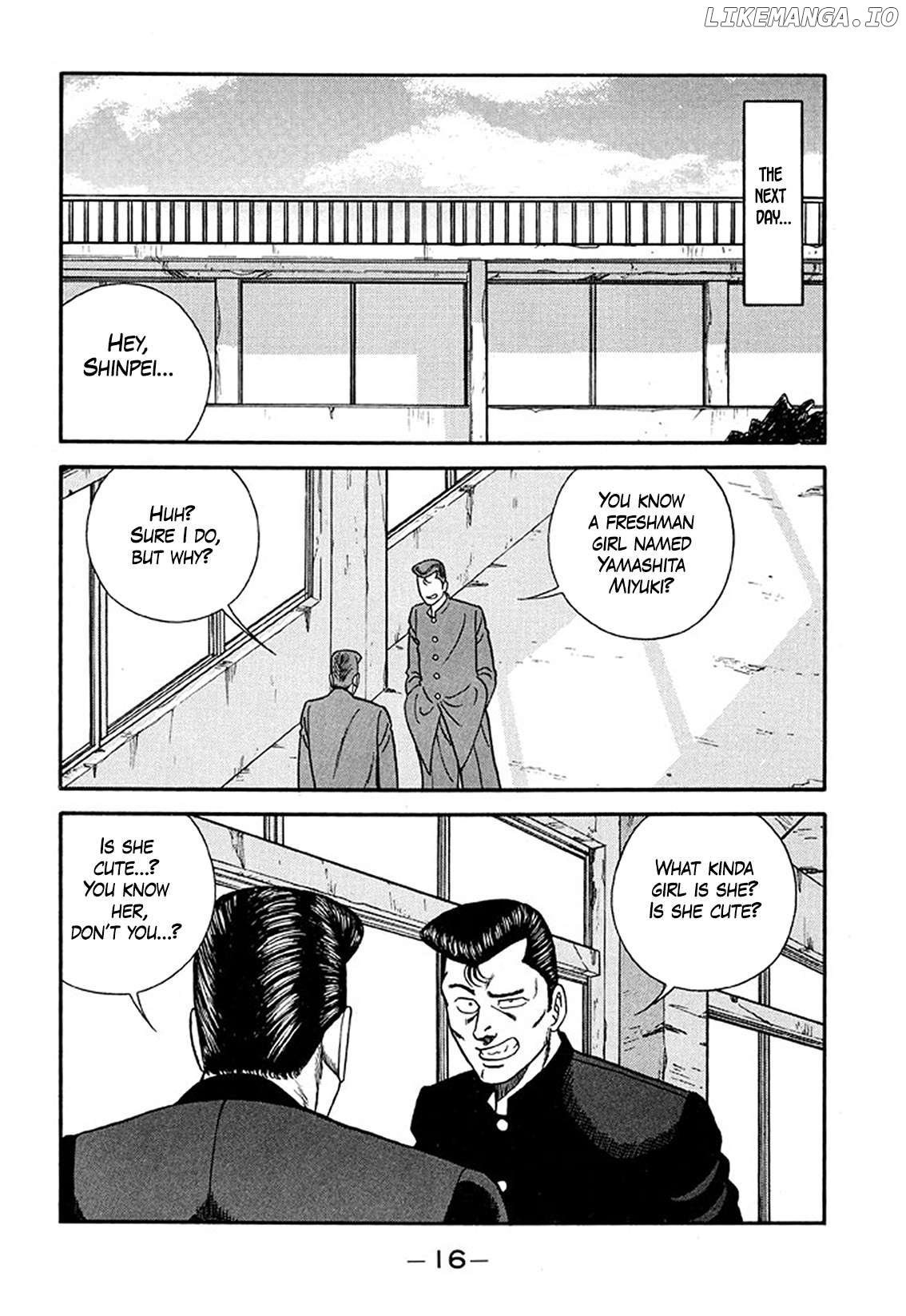Be-Bop-Highschool Chapter 206 - page 16