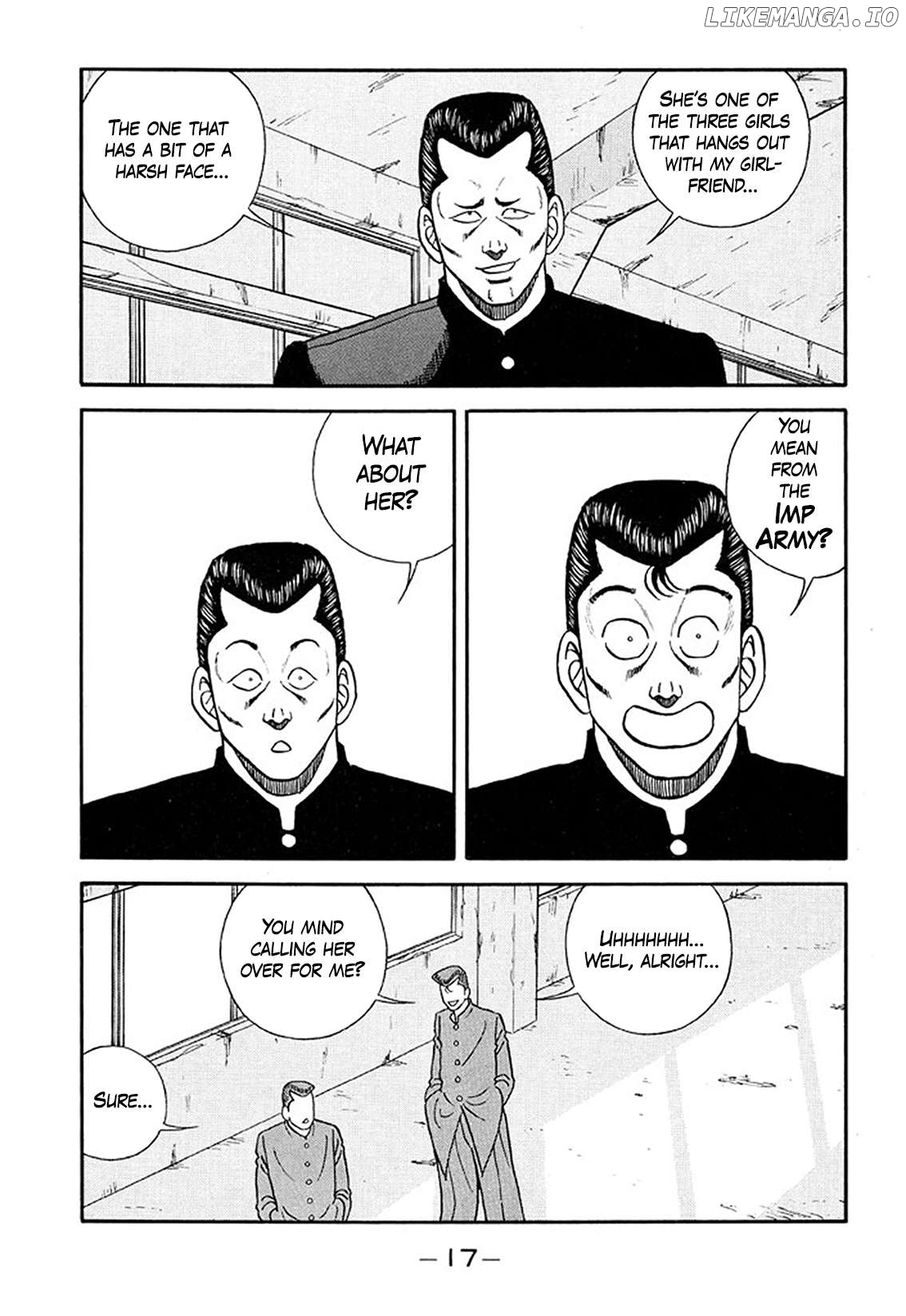 Be-Bop-Highschool Chapter 206 - page 17
