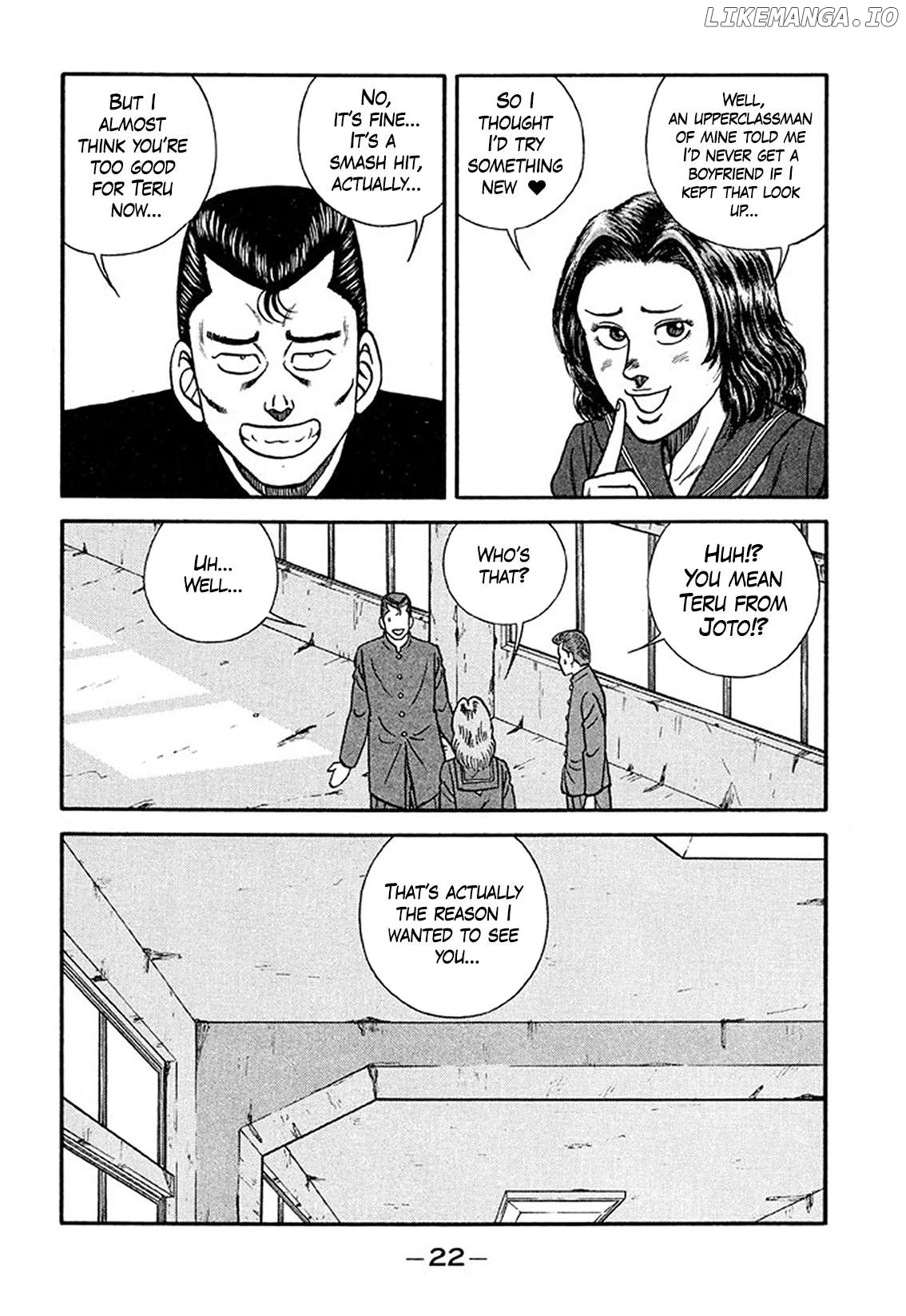 Be-Bop-Highschool Chapter 206 - page 22