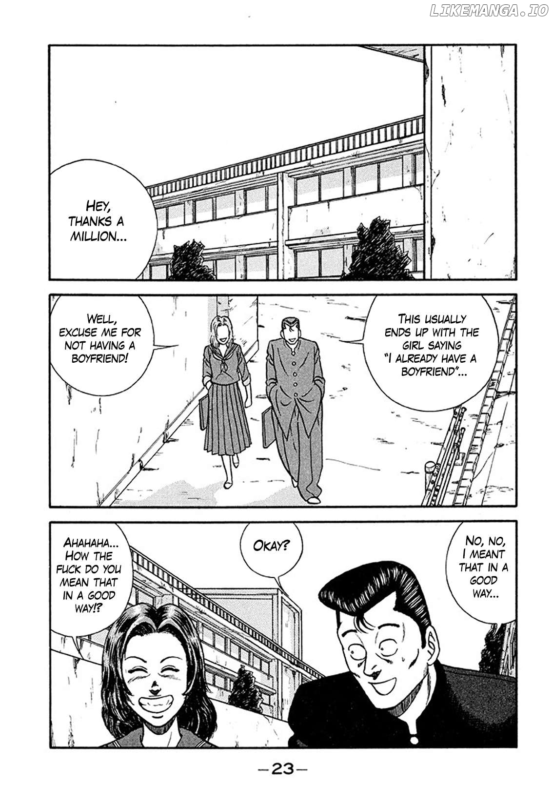 Be-Bop-Highschool Chapter 206 - page 23