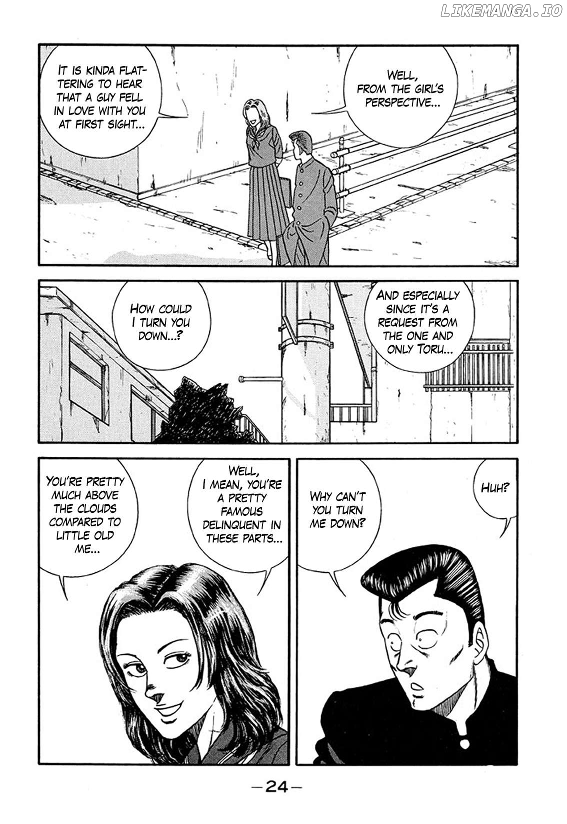 Be-Bop-Highschool Chapter 206 - page 24