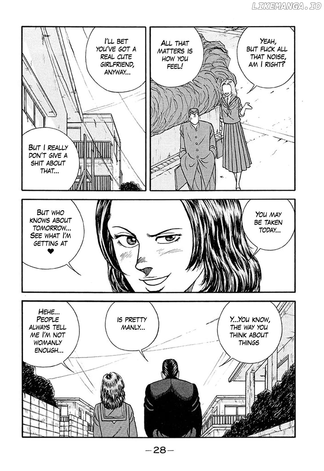 Be-Bop-Highschool Chapter 206 - page 28