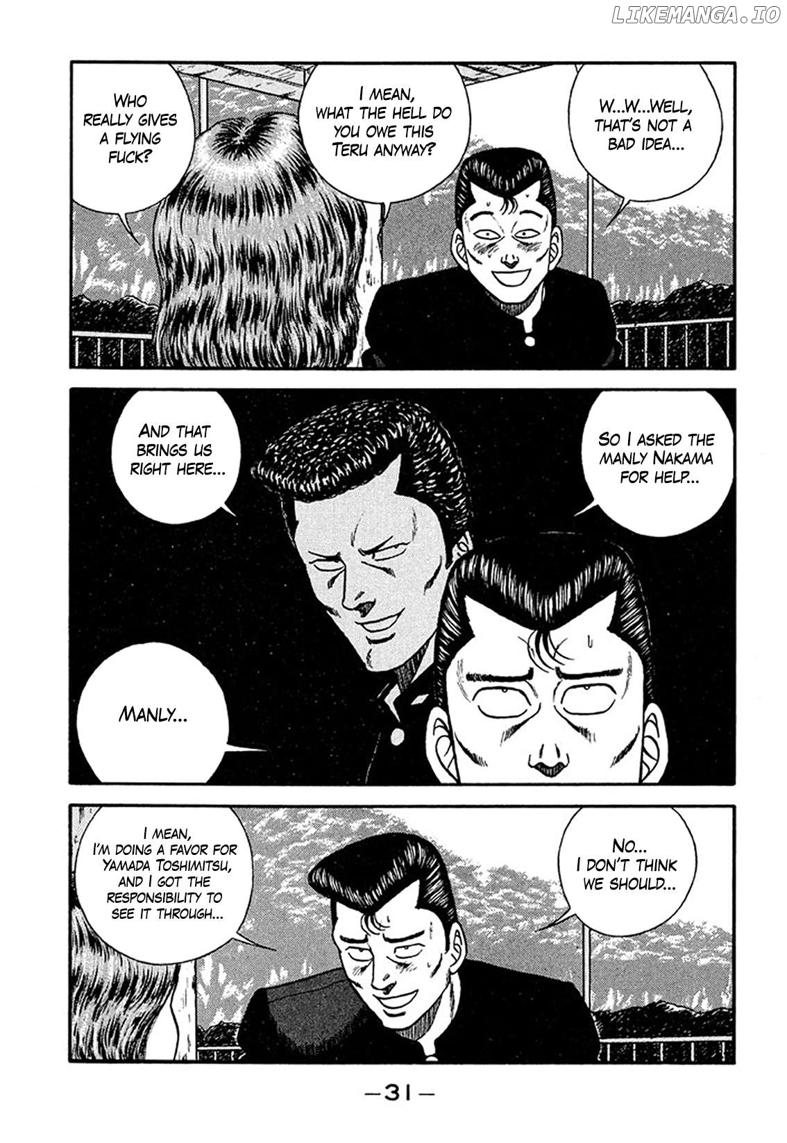 Be-Bop-Highschool Chapter 206 - page 31