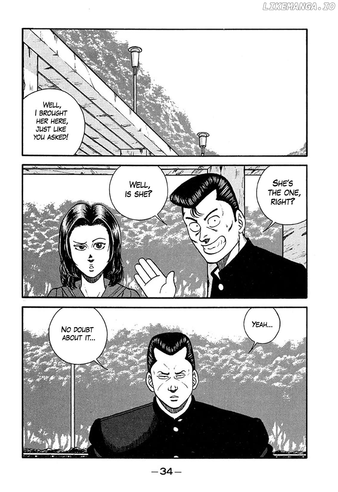 Be-Bop-Highschool Chapter 206 - page 34