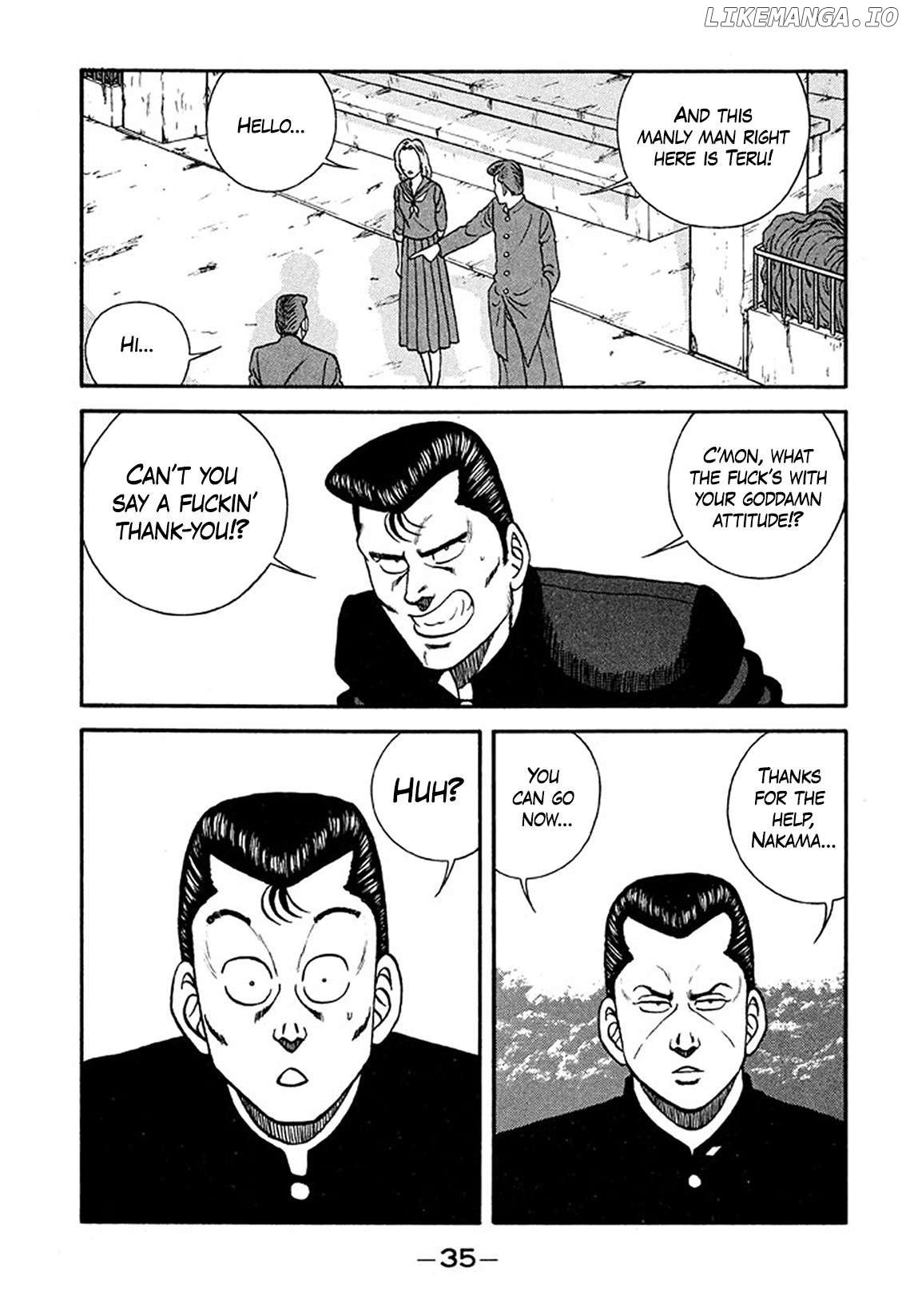 Be-Bop-Highschool Chapter 206 - page 35