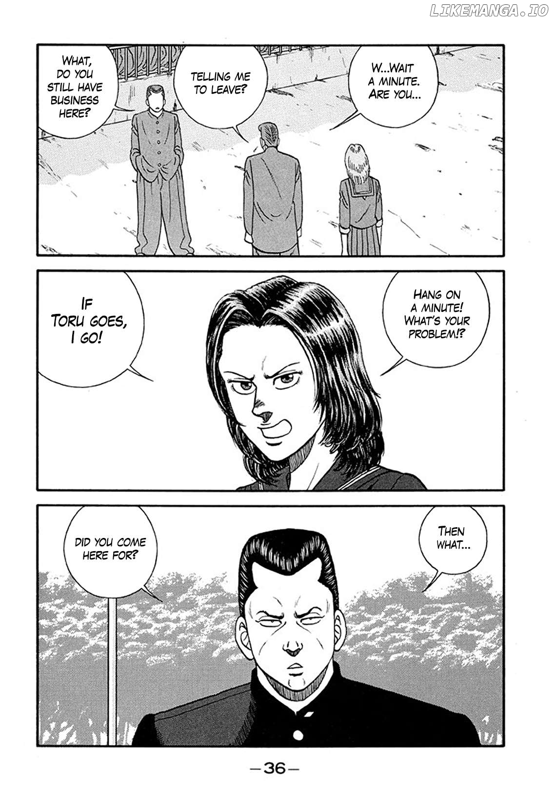 Be-Bop-Highschool Chapter 206 - page 36