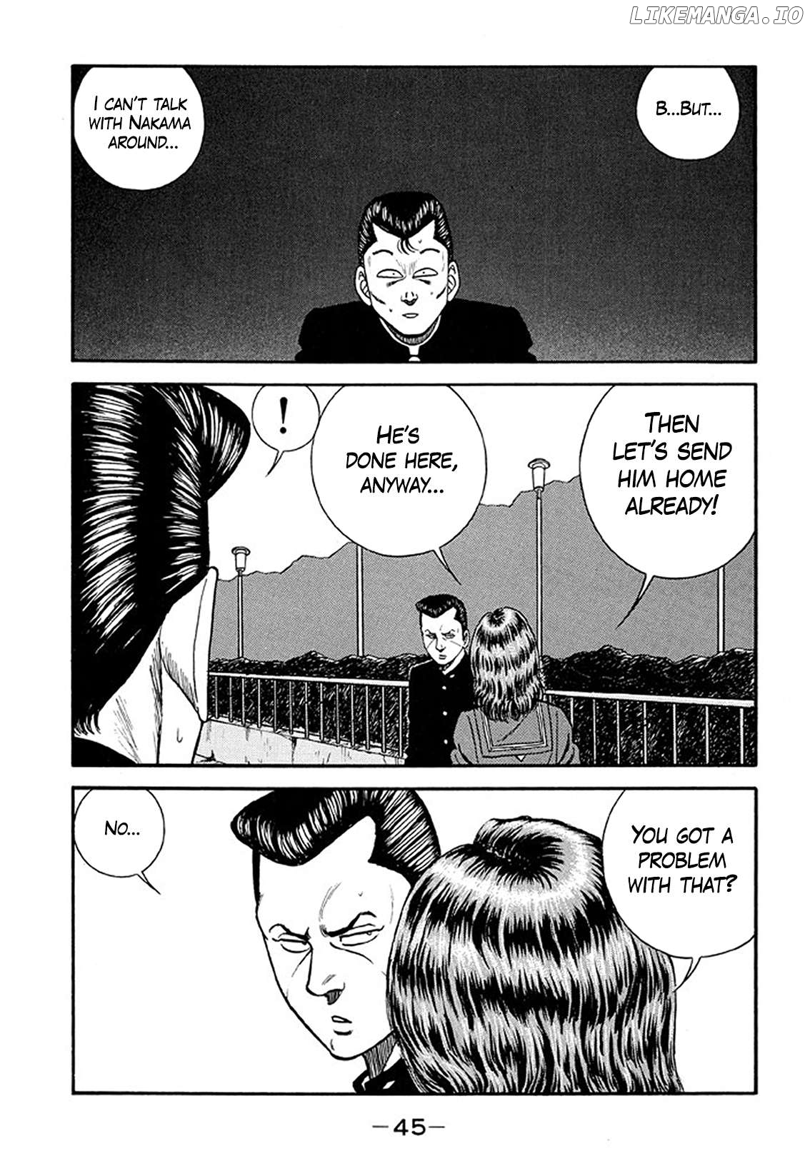 Be-Bop-Highschool Chapter 206 - page 45