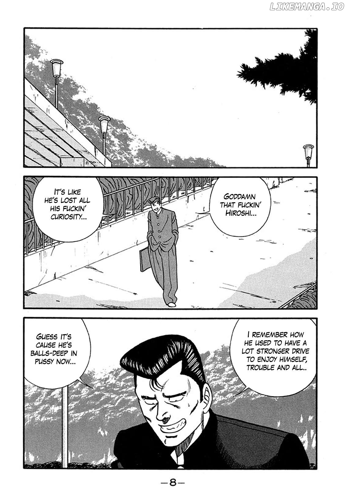 Be-Bop-Highschool Chapter 206 - page 8