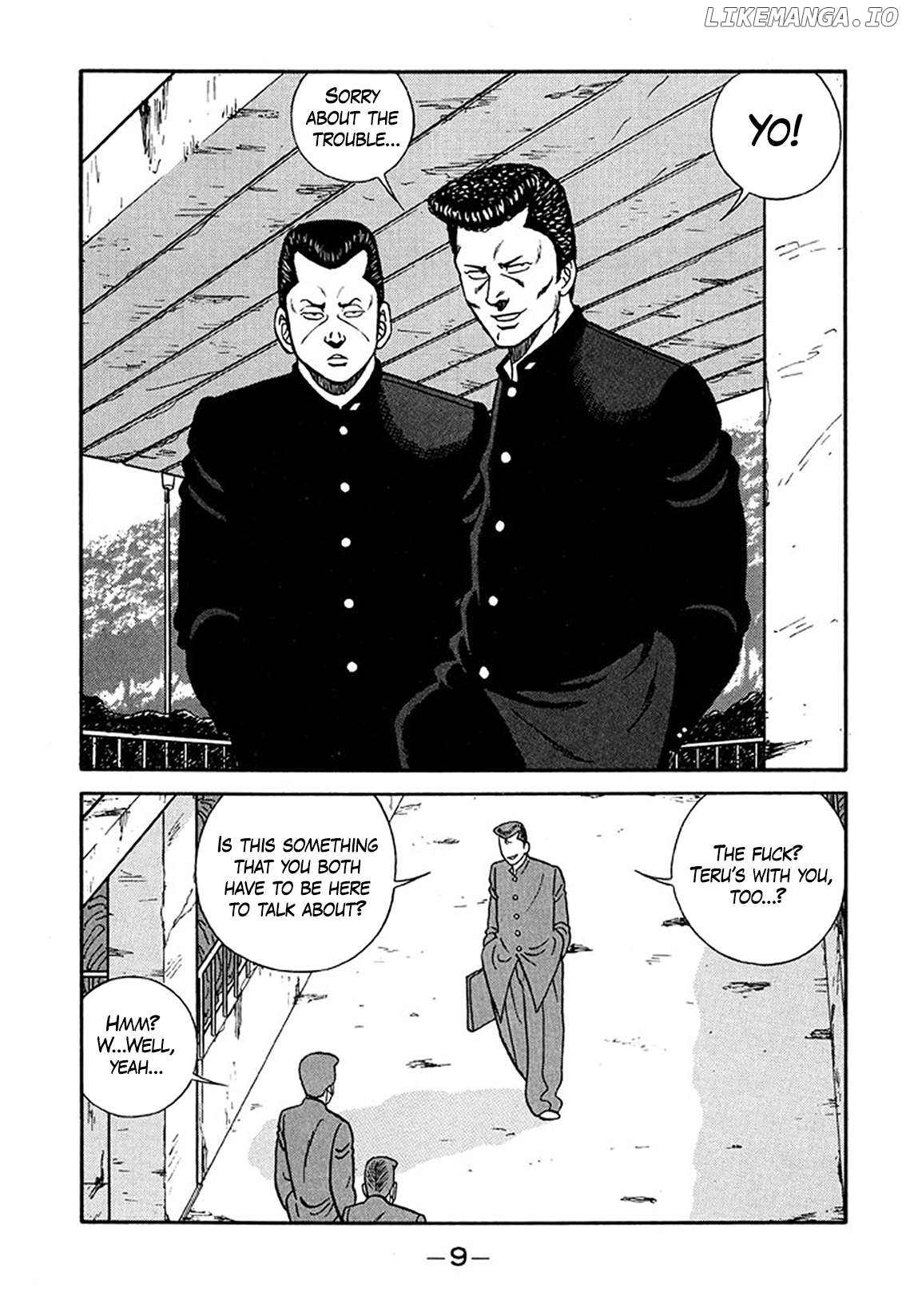 Be-Bop-Highschool Chapter 206 - page 9