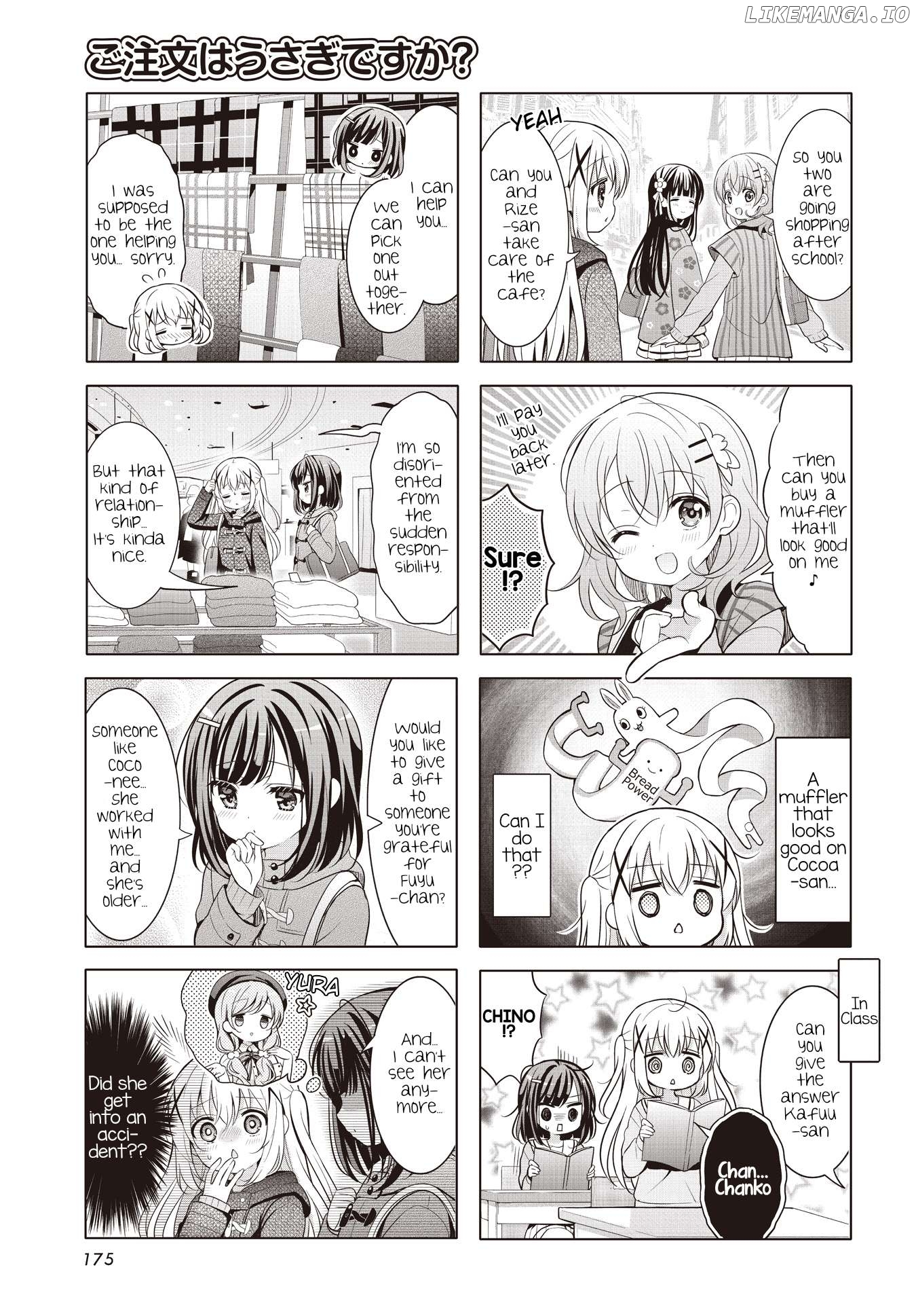 Gochuumon wa Usagi Desu ka? Chapter 171 - page 3